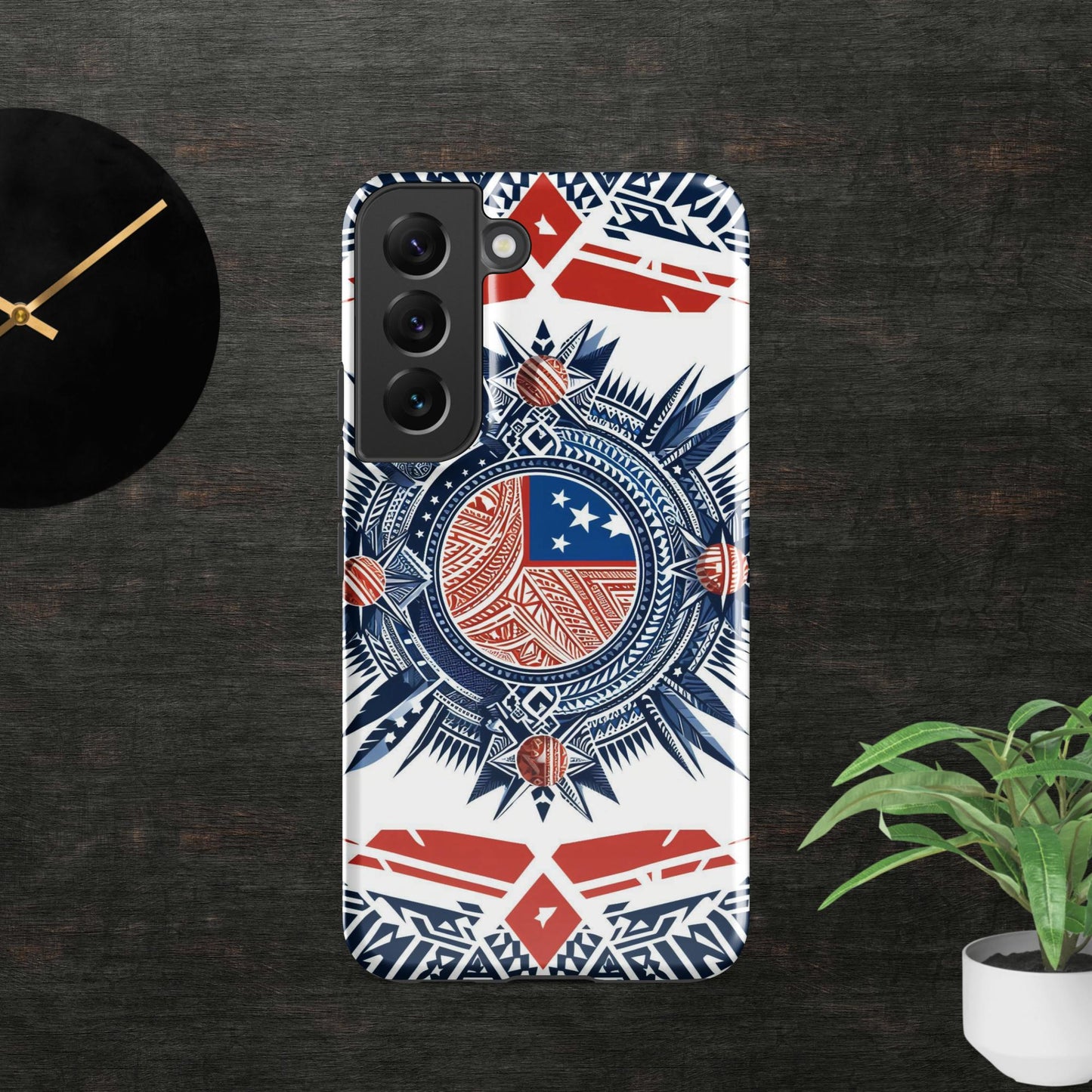 Tribal- designed Samoan Flag 2Tough case for Samsung®