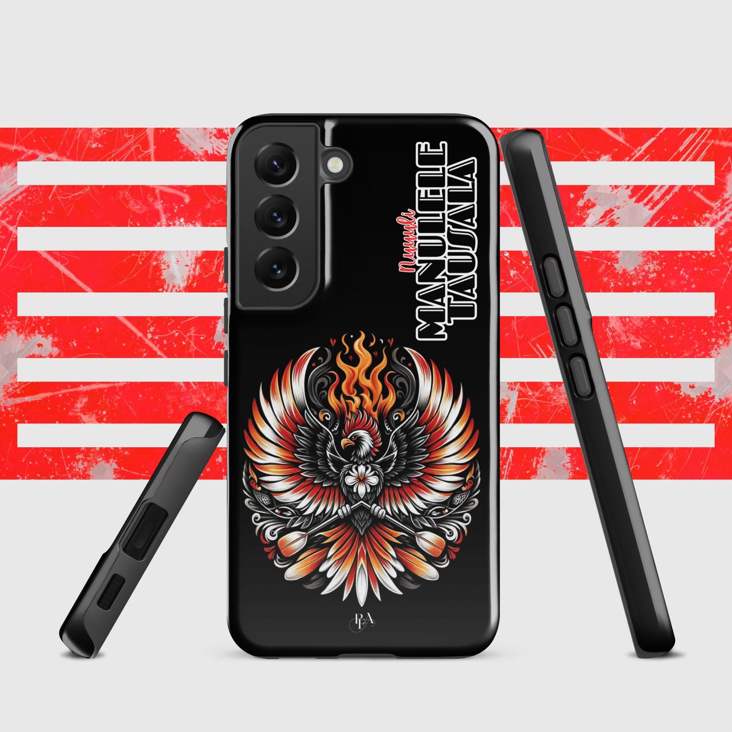 Nu'uuli "Manulele Tausala" Black Tough case for Samsung®