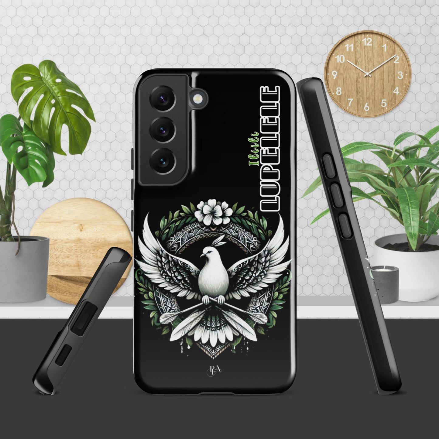 Iliili "LUPELELE" Black Tough case for Samsung®