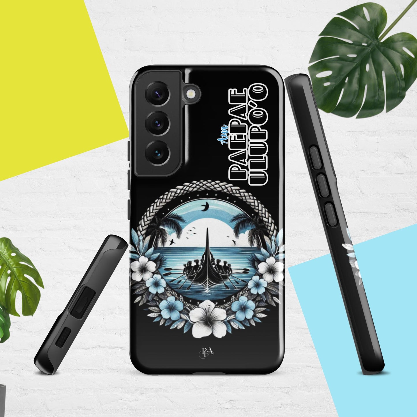 AUA "Paepae Ulupo'o" Black Tough case for Samsung®