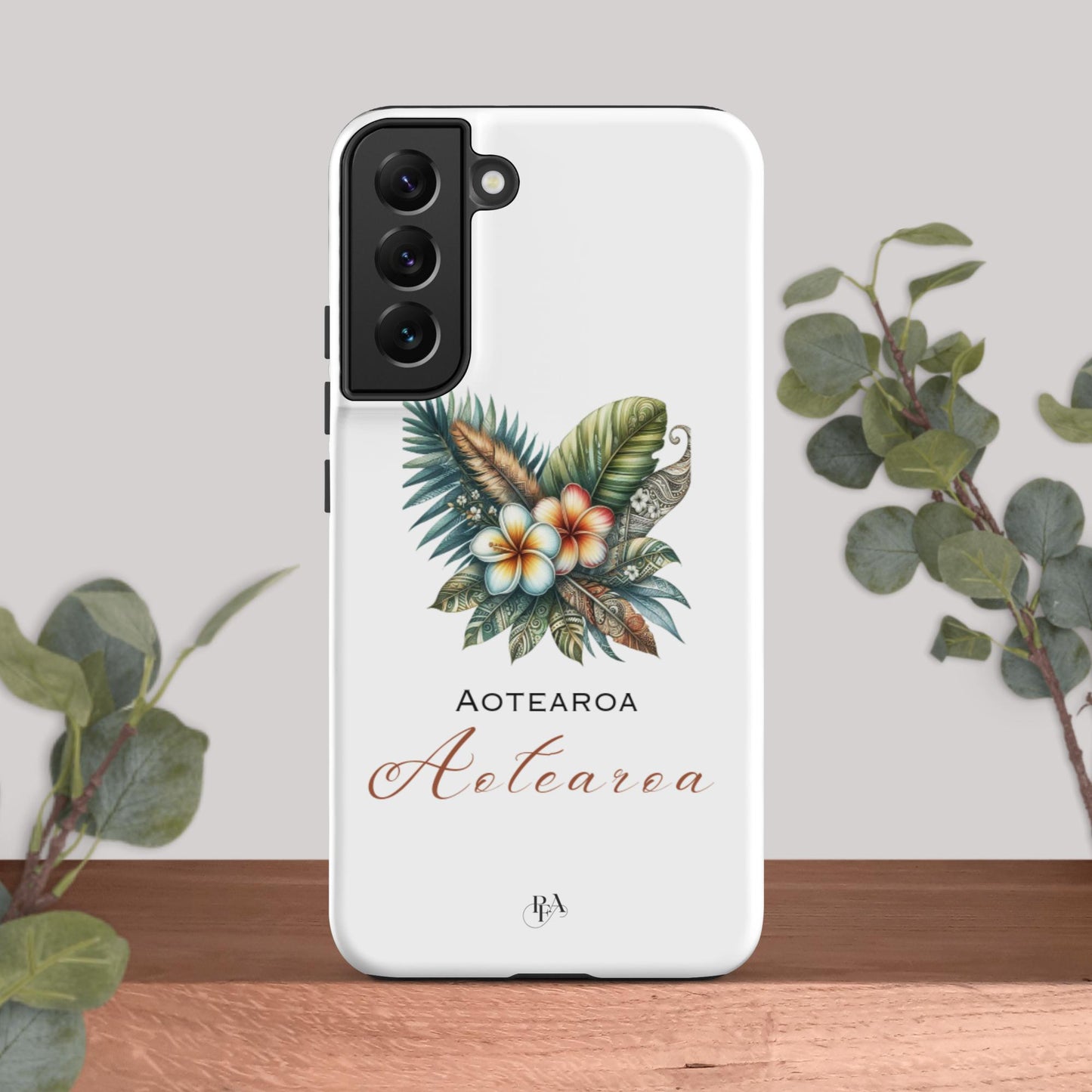 "Aotearoa" Plumeria Bouquet Tough case for Samsung®