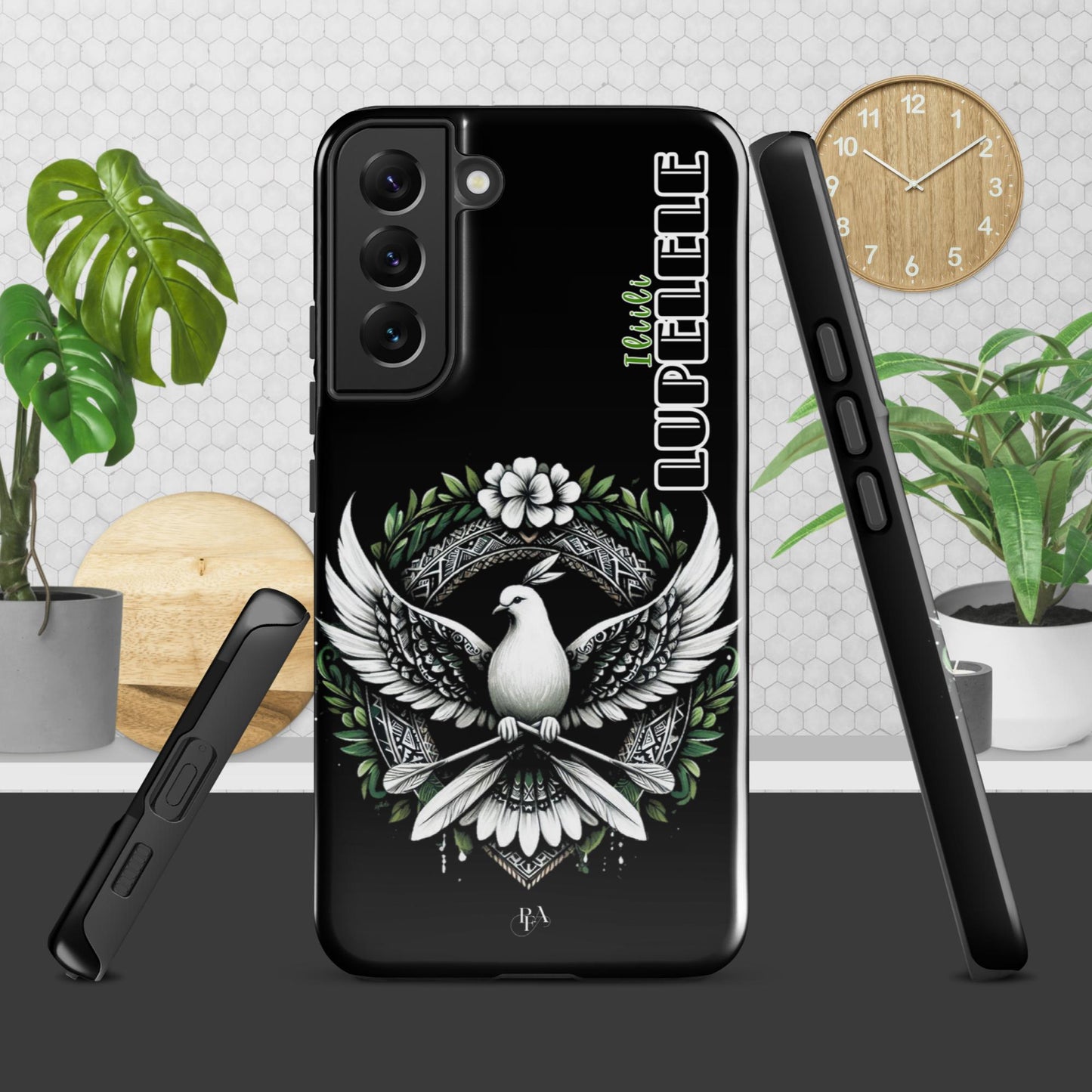 Iliili "LUPELELE" Black Tough case for Samsung®