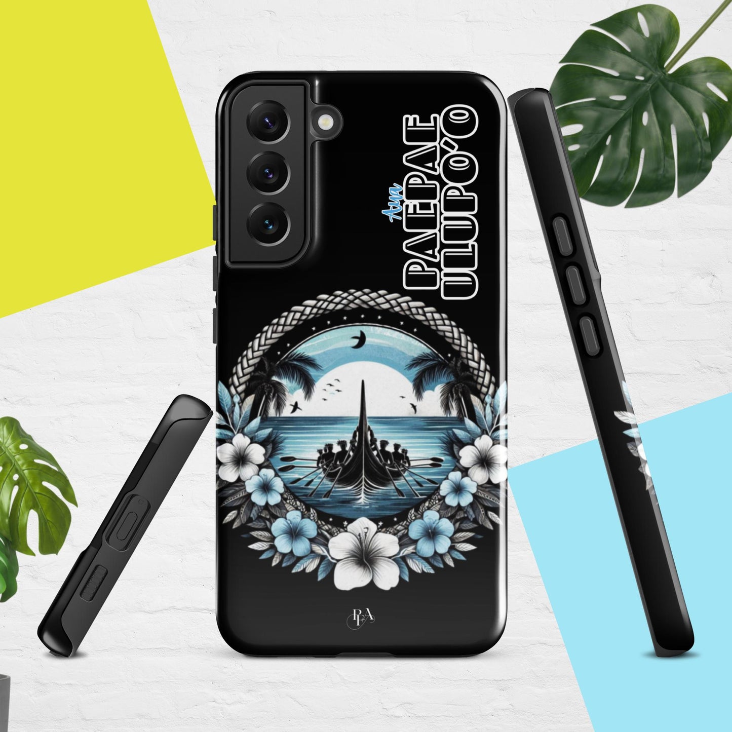 AUA "Paepae Ulupo'o" Black Tough case for Samsung®