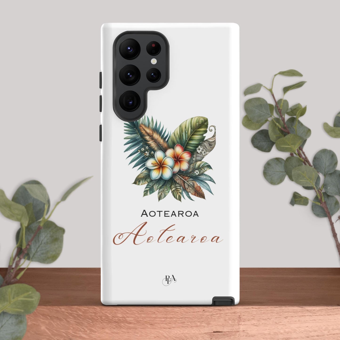 "Aotearoa" Plumeria Bouquet Tough case for Samsung®