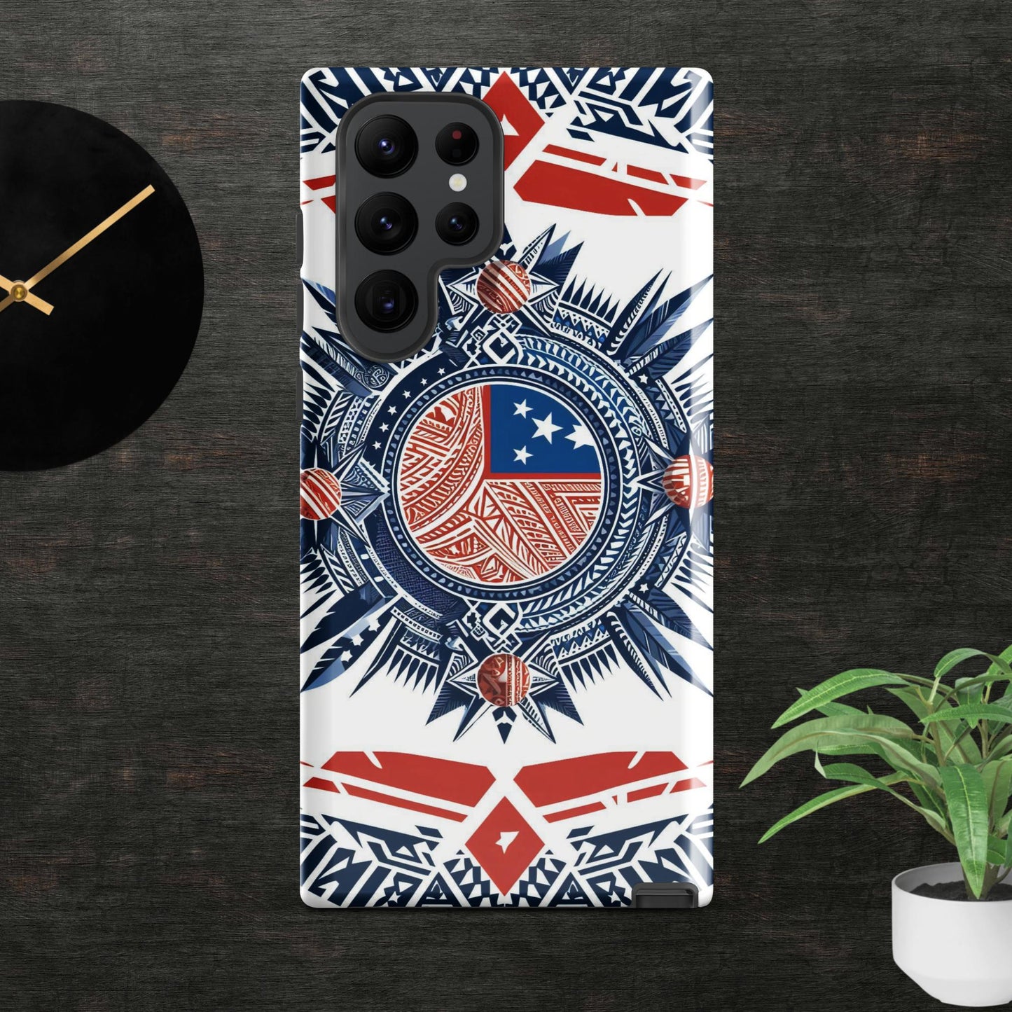 Tribal- designed Samoan Flag 2Tough case for Samsung®