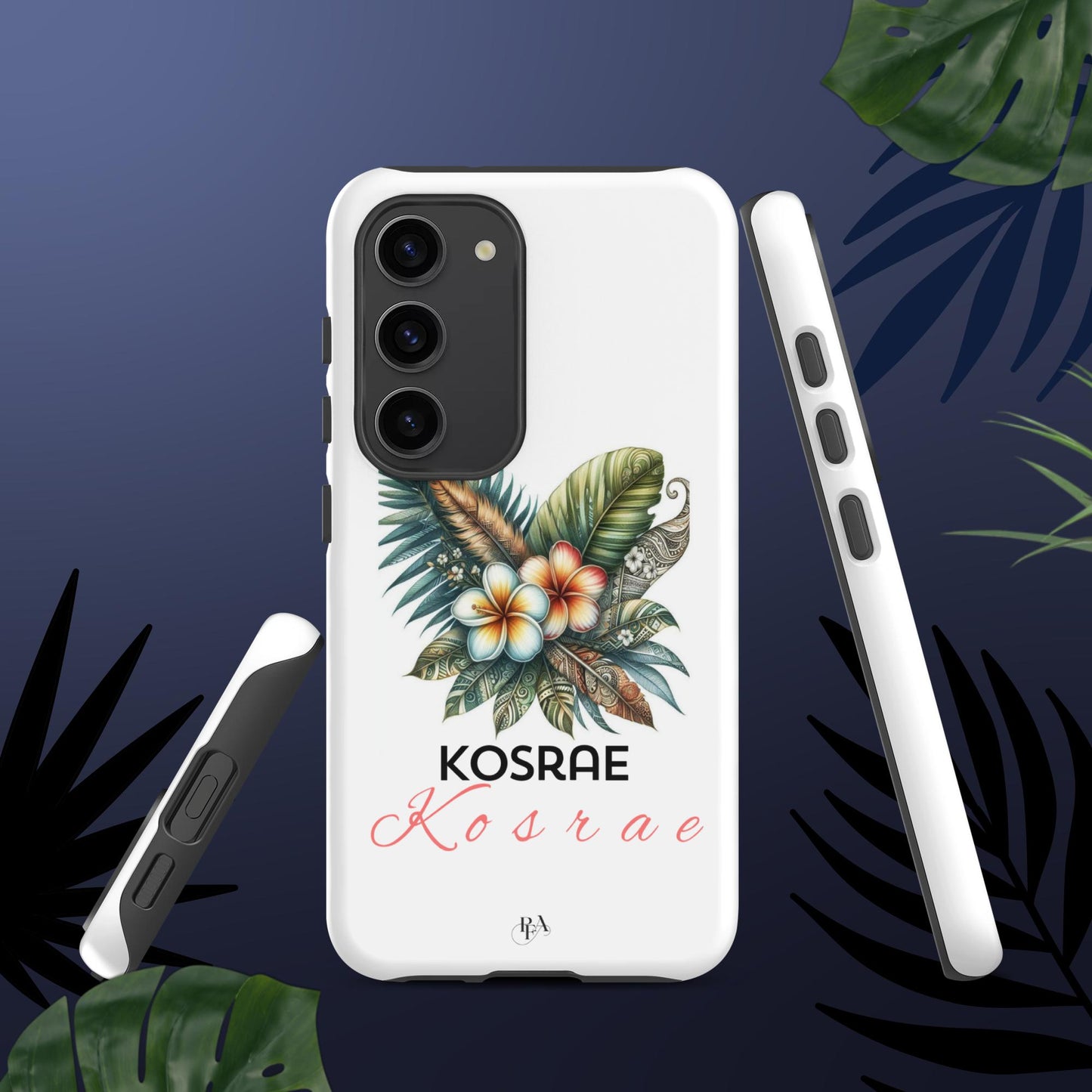 "Kosrae" Plumeria Bouquet Tough case for Samsung®