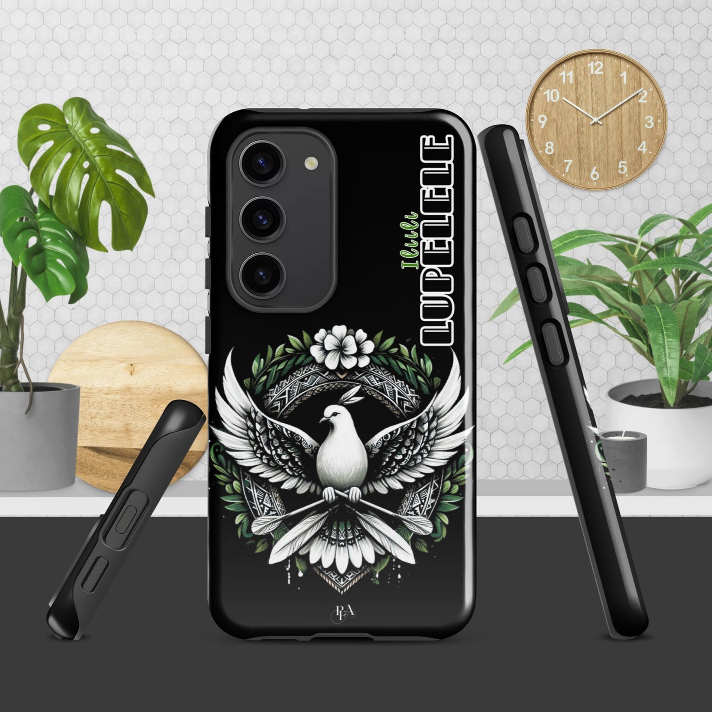 Iliili "LUPELELE" Black Tough case for Samsung®