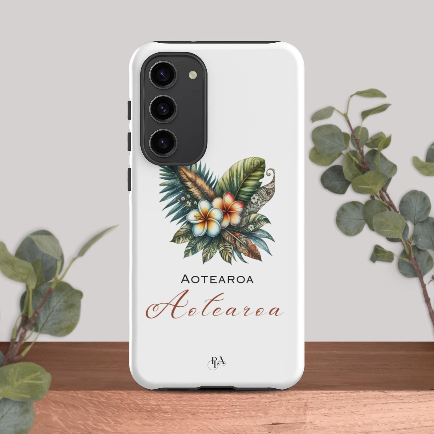 "Aotearoa" Plumeria Bouquet Tough case for Samsung®