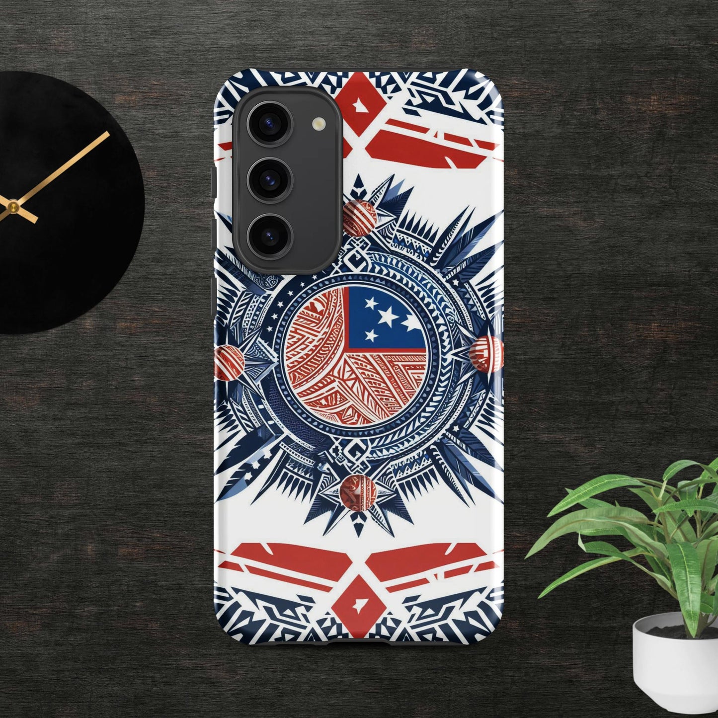 Tribal- designed Samoan Flag 2Tough case for Samsung®