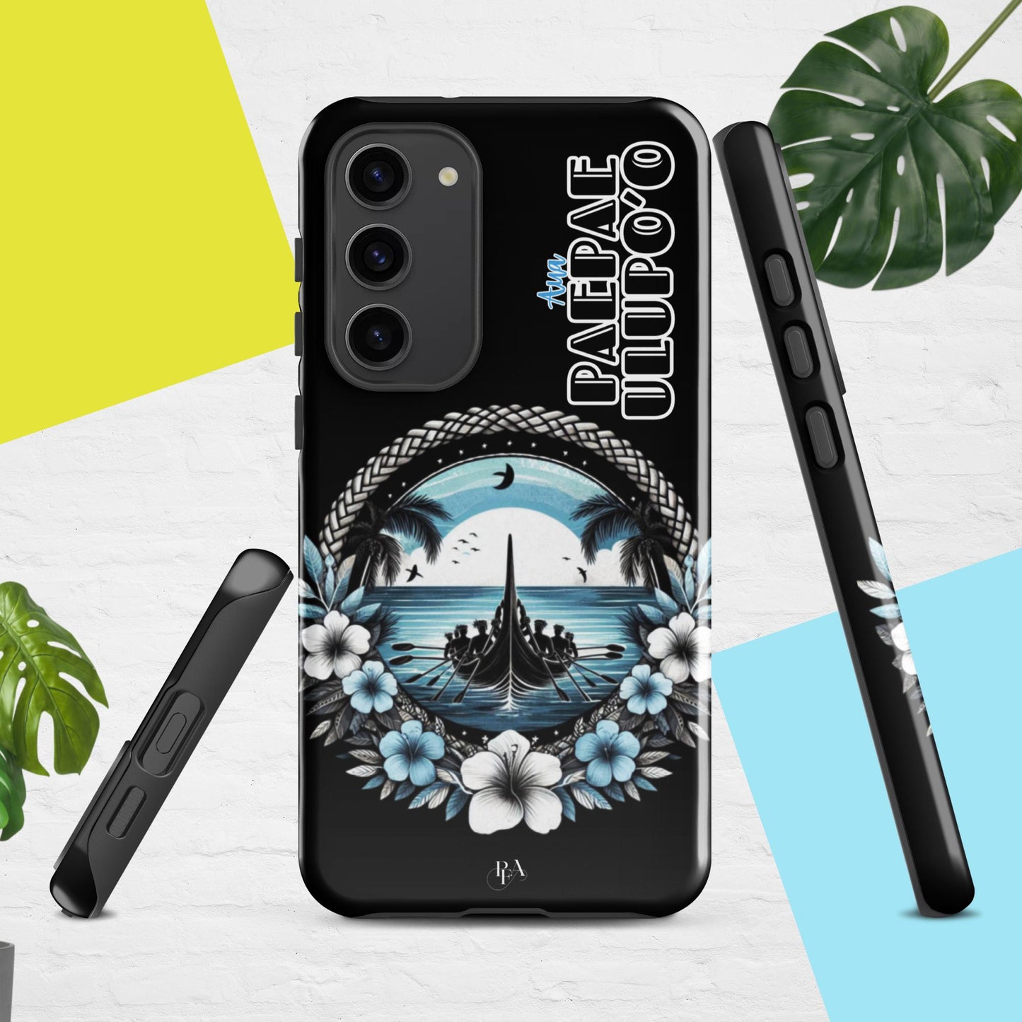 AUA "Paepae Ulupo'o" Black Tough case for Samsung®