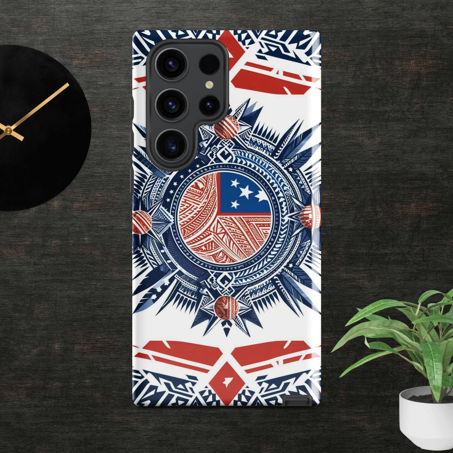 Tribal- designed Samoan Flag 2Tough case for Samsung®