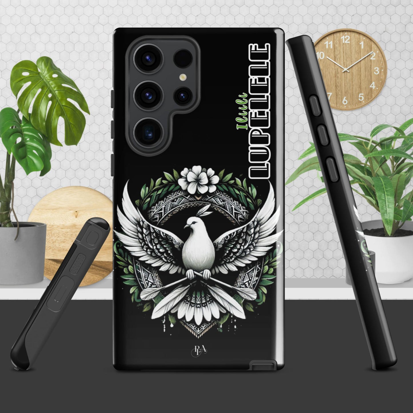 Iliili "LUPELELE" Black Tough case for Samsung®