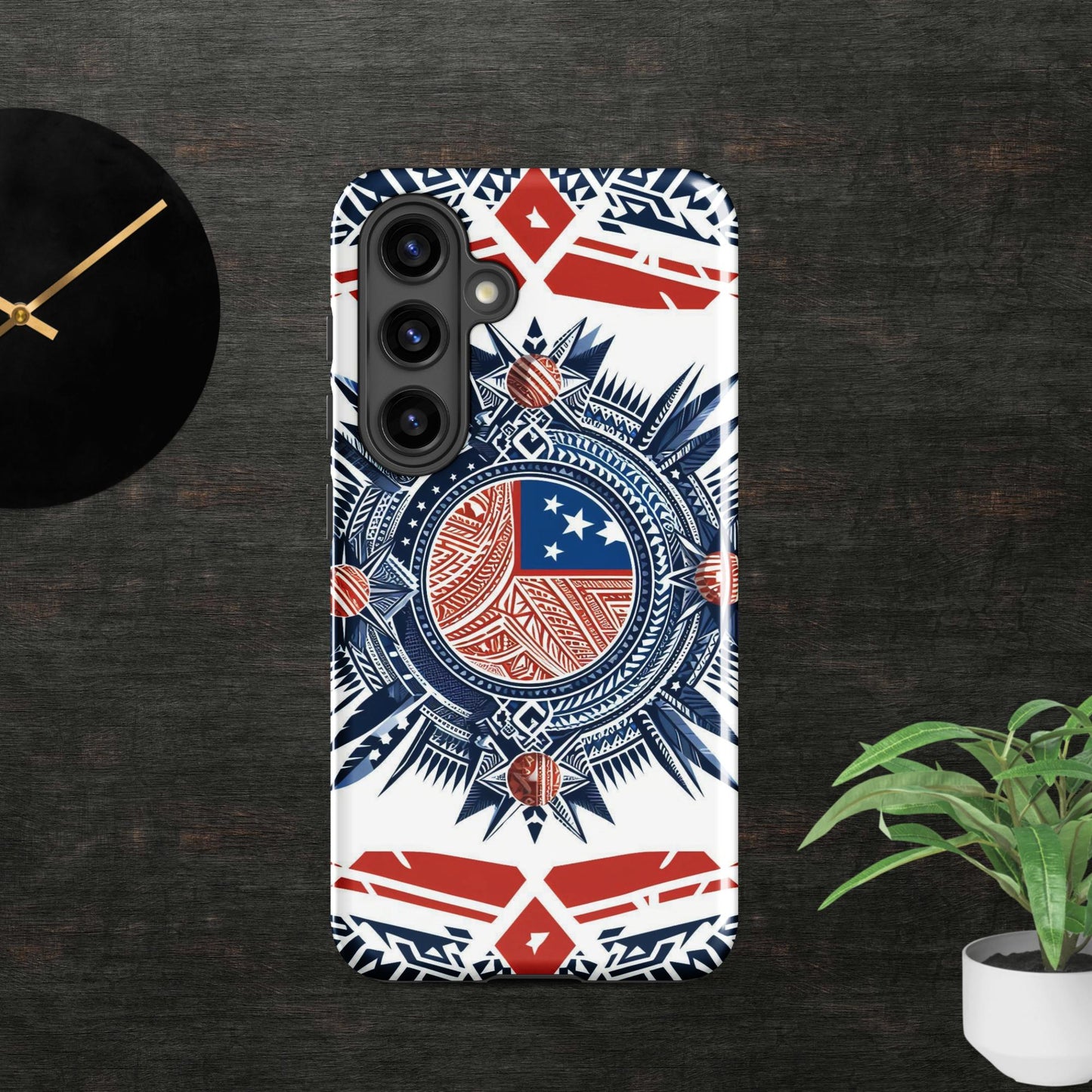 Tribal- designed Samoan Flag 2Tough case for Samsung®