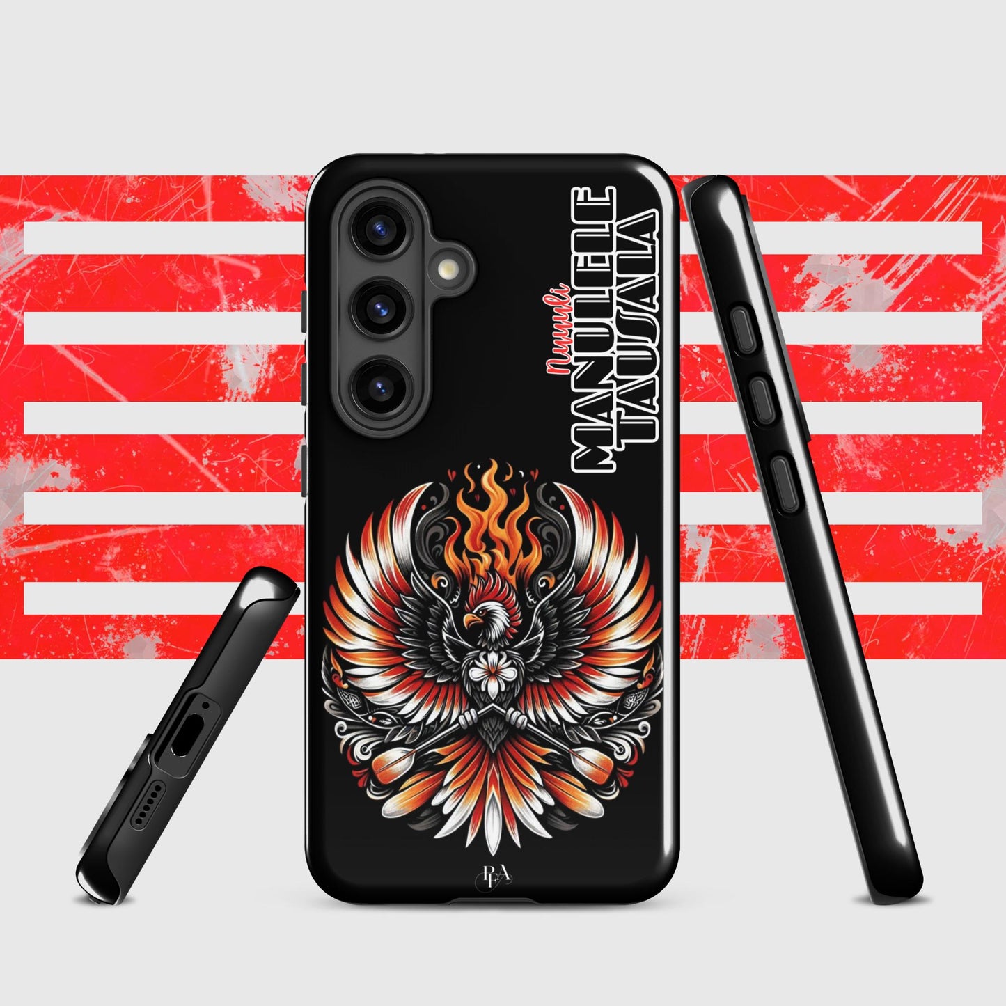 Nu'uuli "Manulele Tausala" Black Tough case for Samsung®