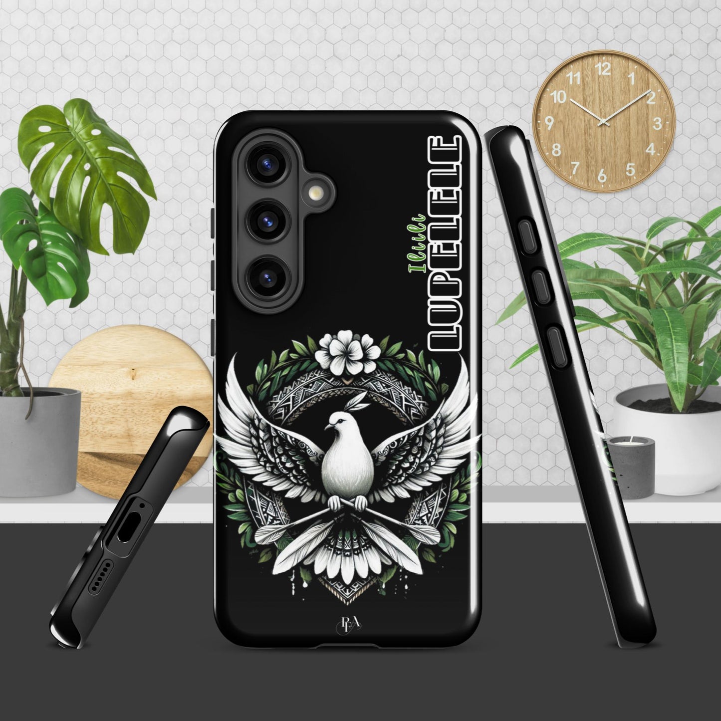 Iliili "LUPELELE" Black Tough case for Samsung®