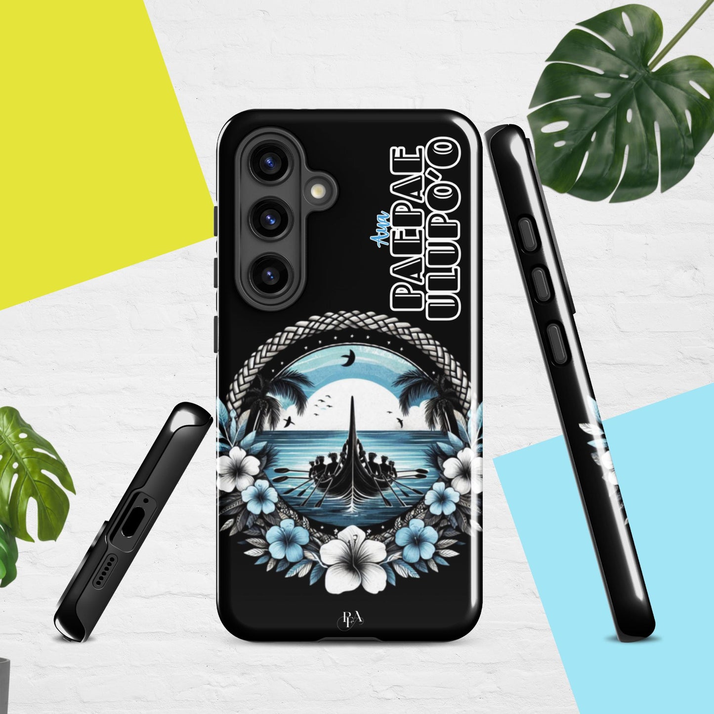 AUA "Paepae Ulupo'o" Black Tough case for Samsung®