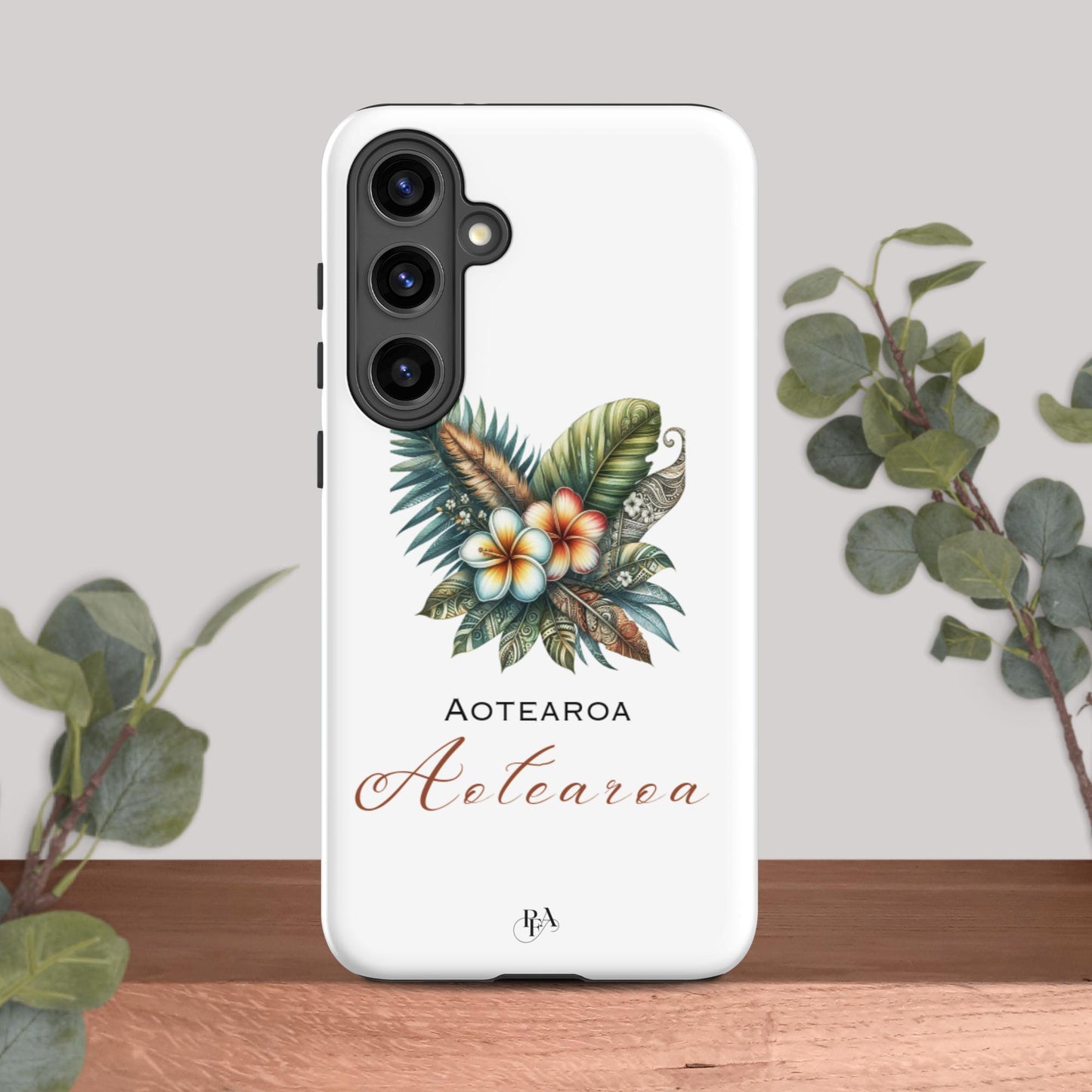 "Aotearoa" Plumeria Bouquet Tough case for Samsung®