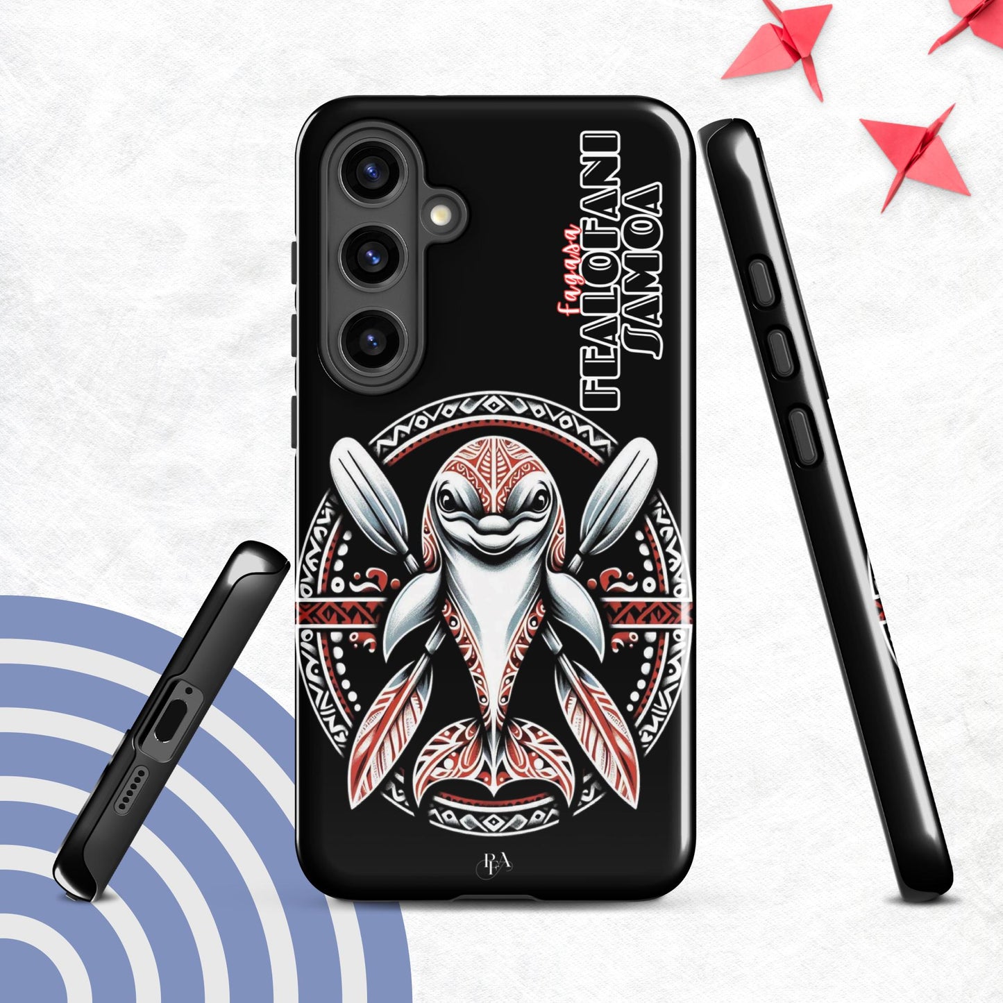 Fagasa "Fealofani Samoa" Black Tough case for Samsung®