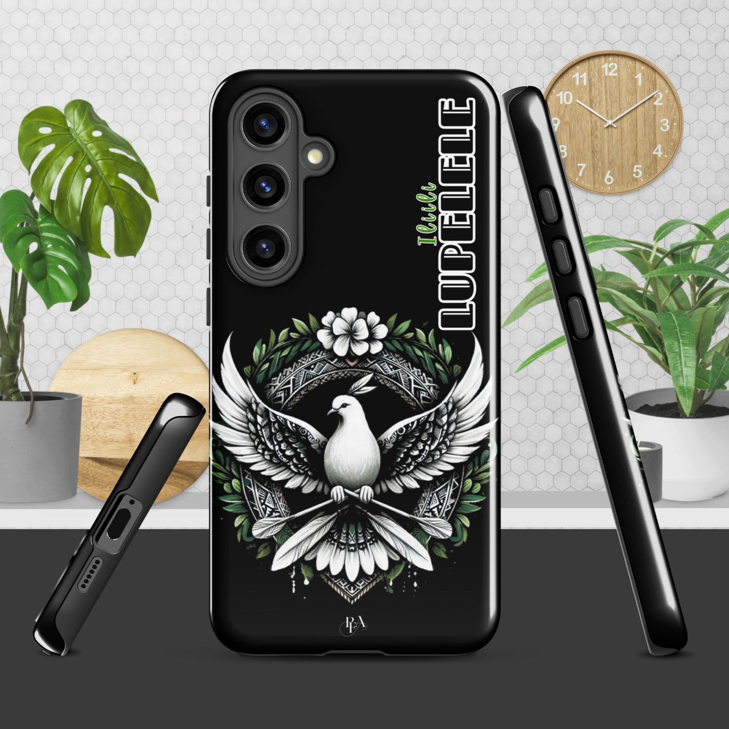 Iliili "LUPELELE" Black Tough case for Samsung®