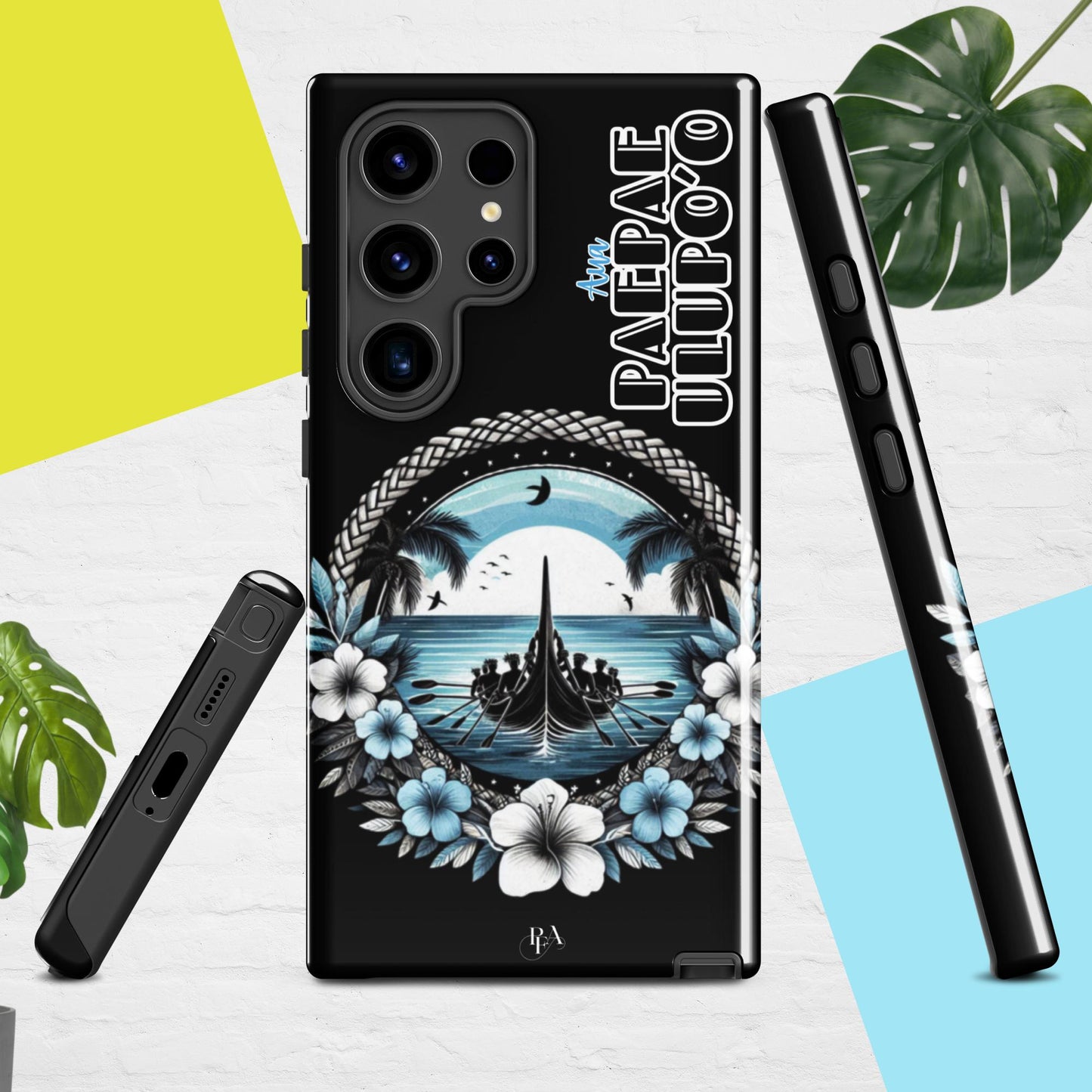 AUA "Paepae Ulupo'o" Black Tough case for Samsung®