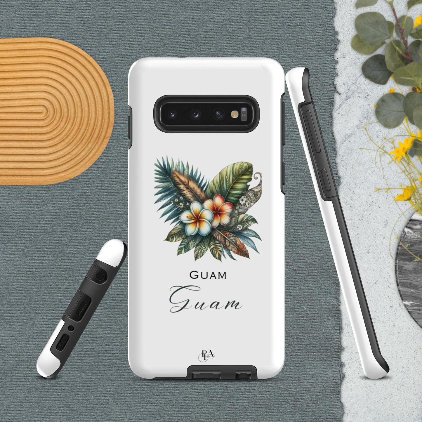 "Guam" Plumeria Bouquet Tough case for Samsung®