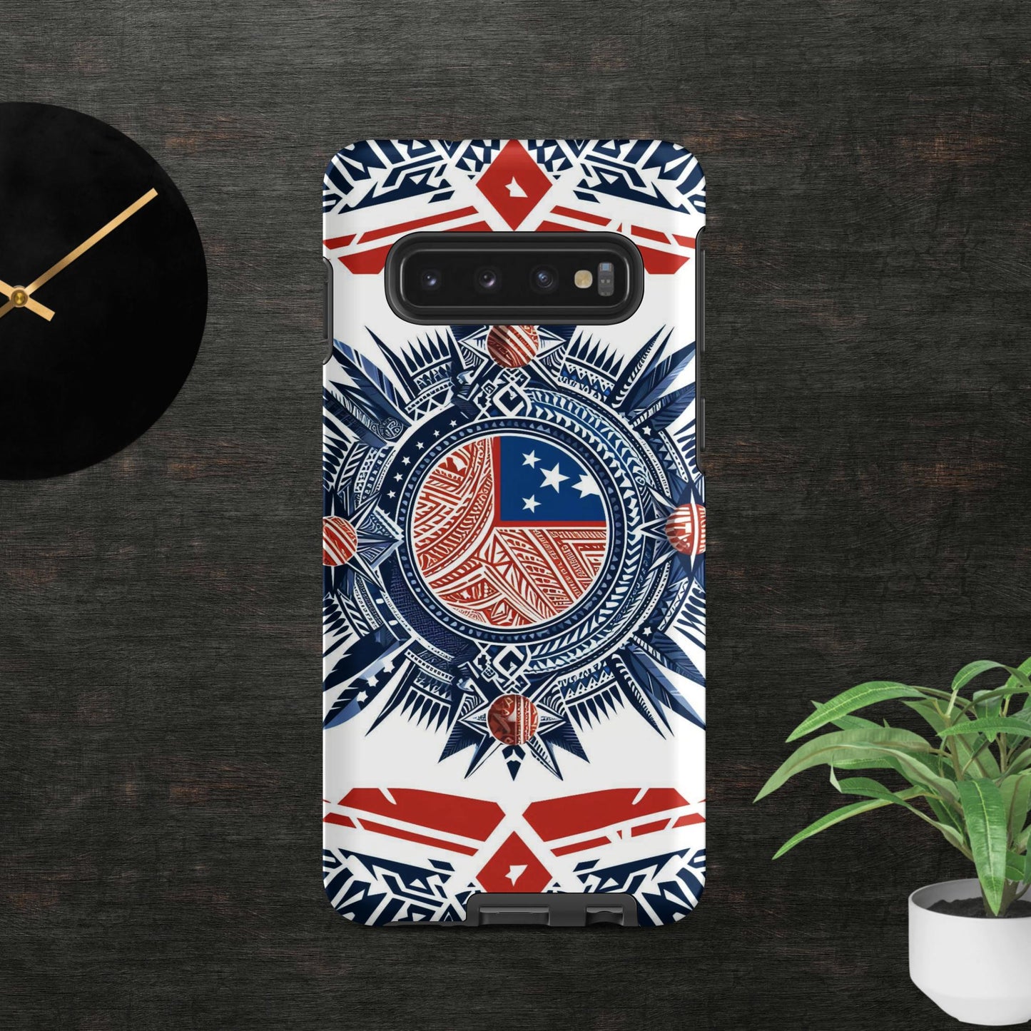 Tribal- designed Samoan Flag 2Tough case for Samsung®