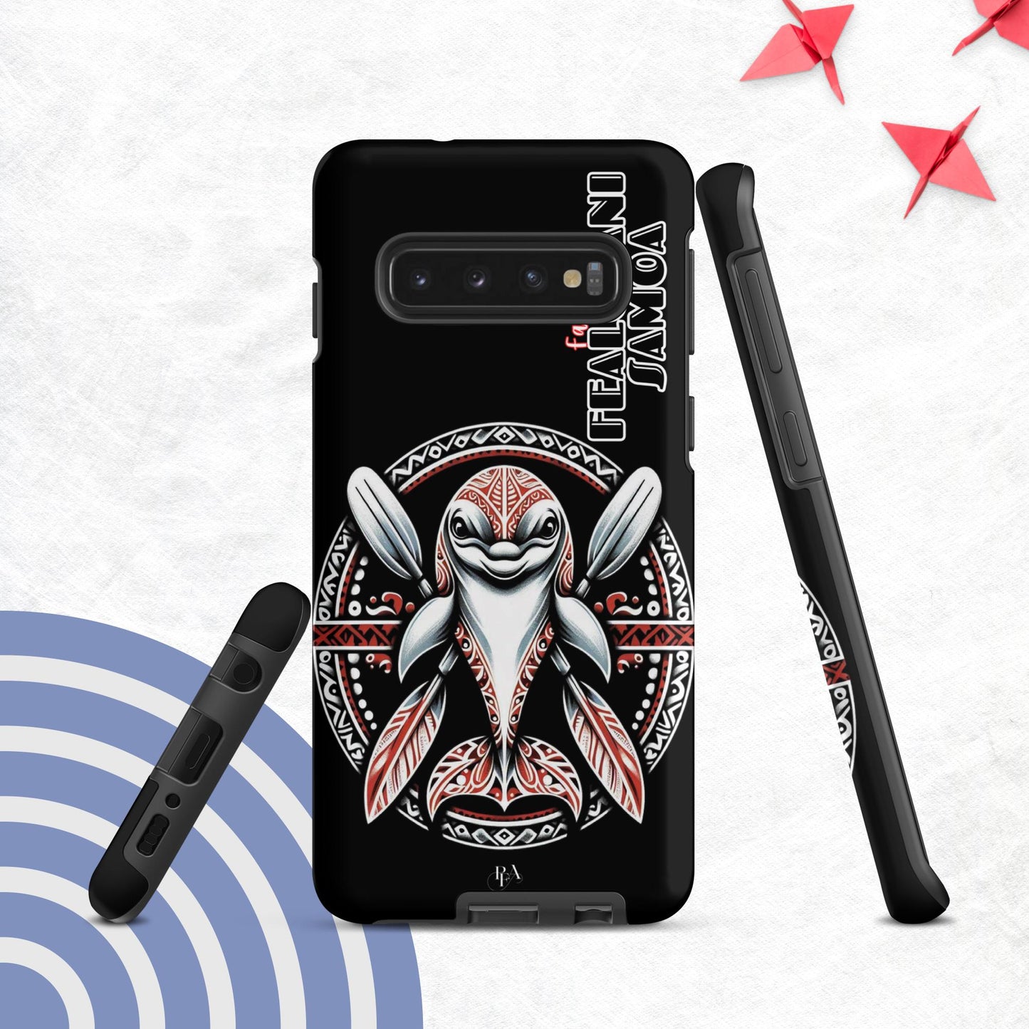 Fagasa "Fealofani Samoa" Black Tough case for Samsung®