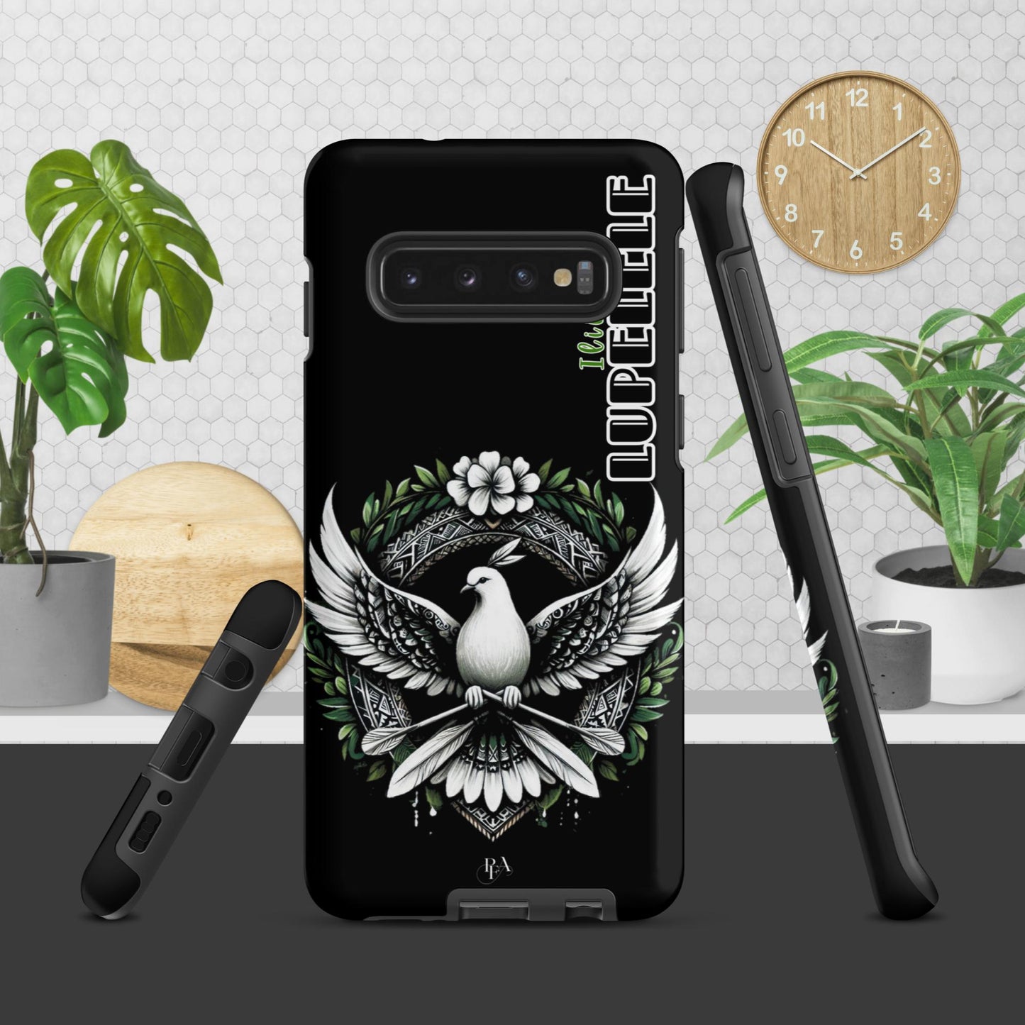 Iliili "LUPELELE" Black Tough case for Samsung®