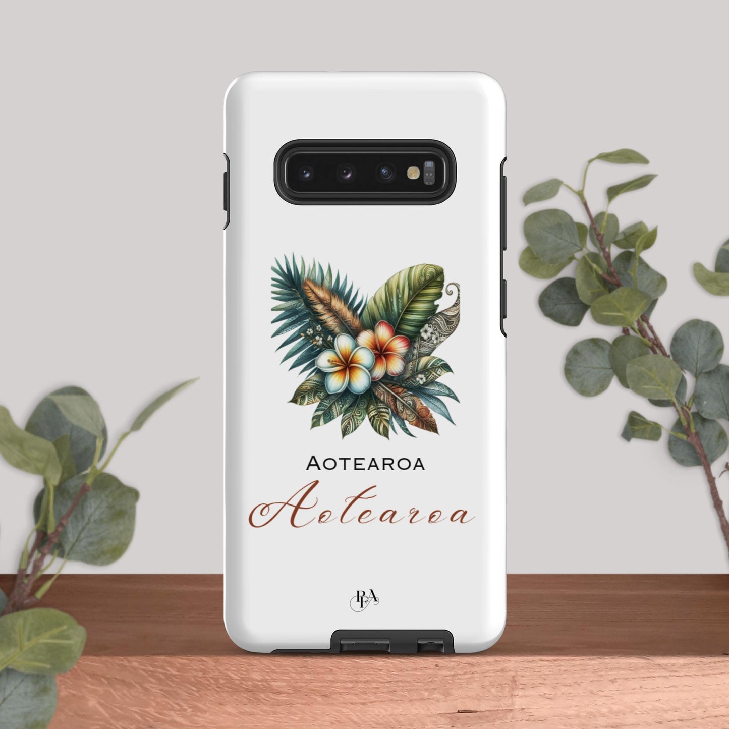 "Aotearoa" Plumeria Bouquet Tough case for Samsung®