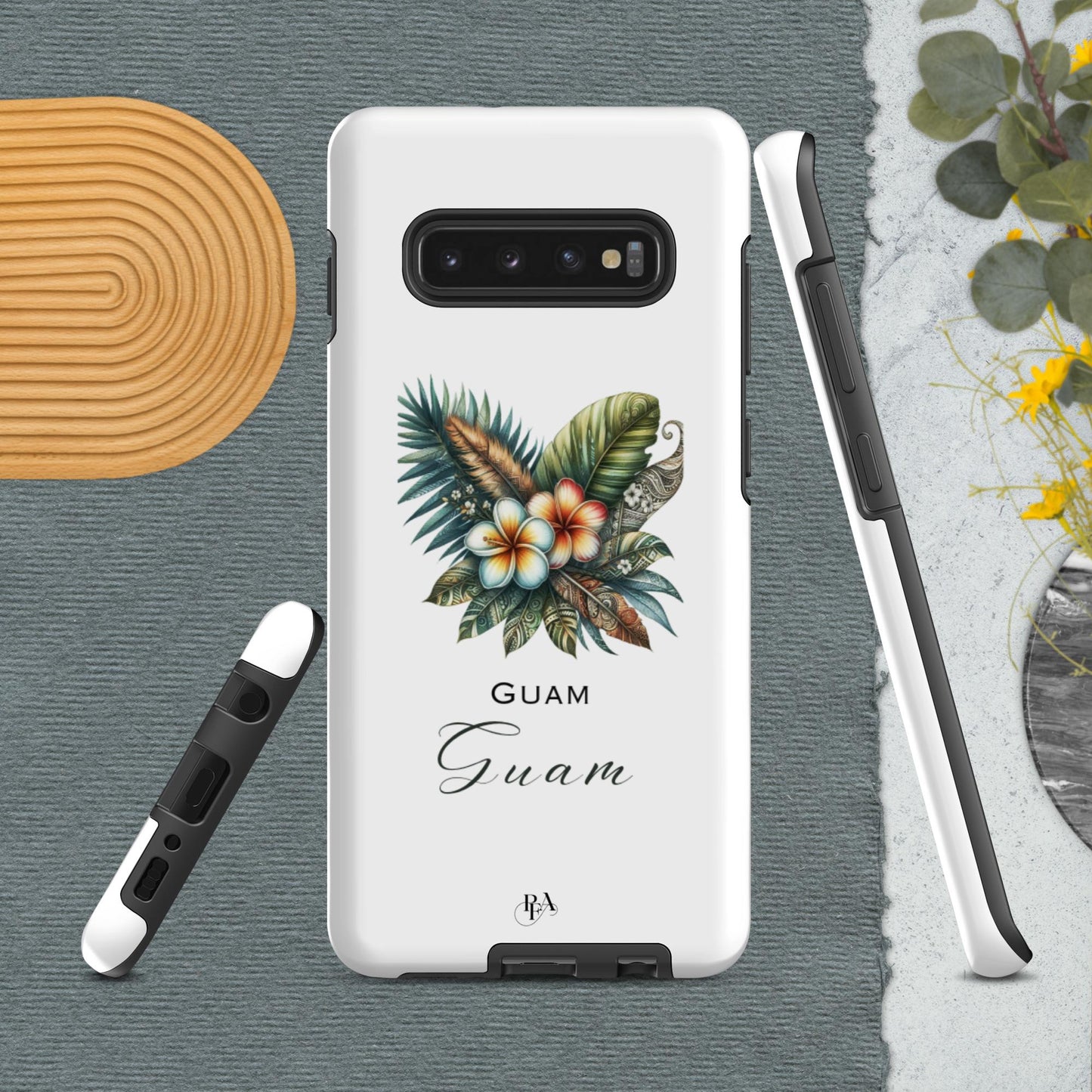 "Guam" Plumeria Bouquet Tough case for Samsung®