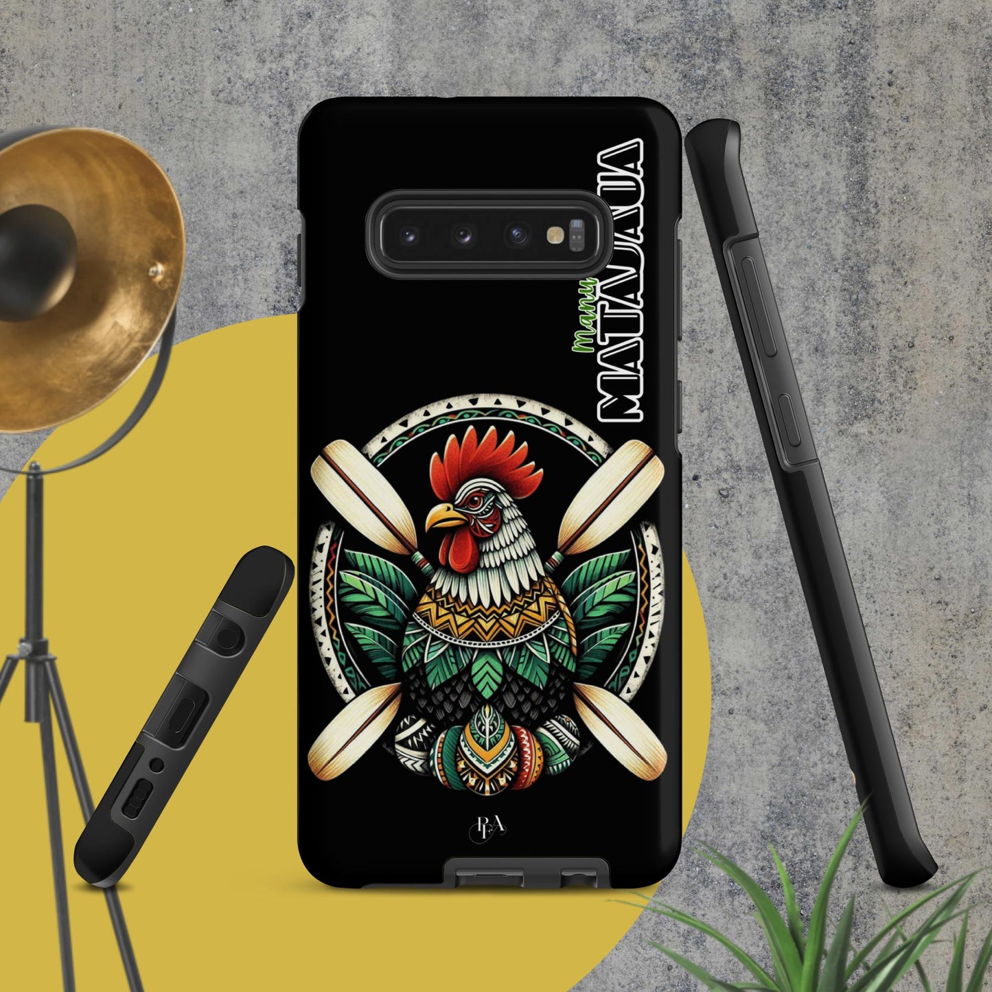 Manu'atele "Matasaua" Black Tough case for Samsung®