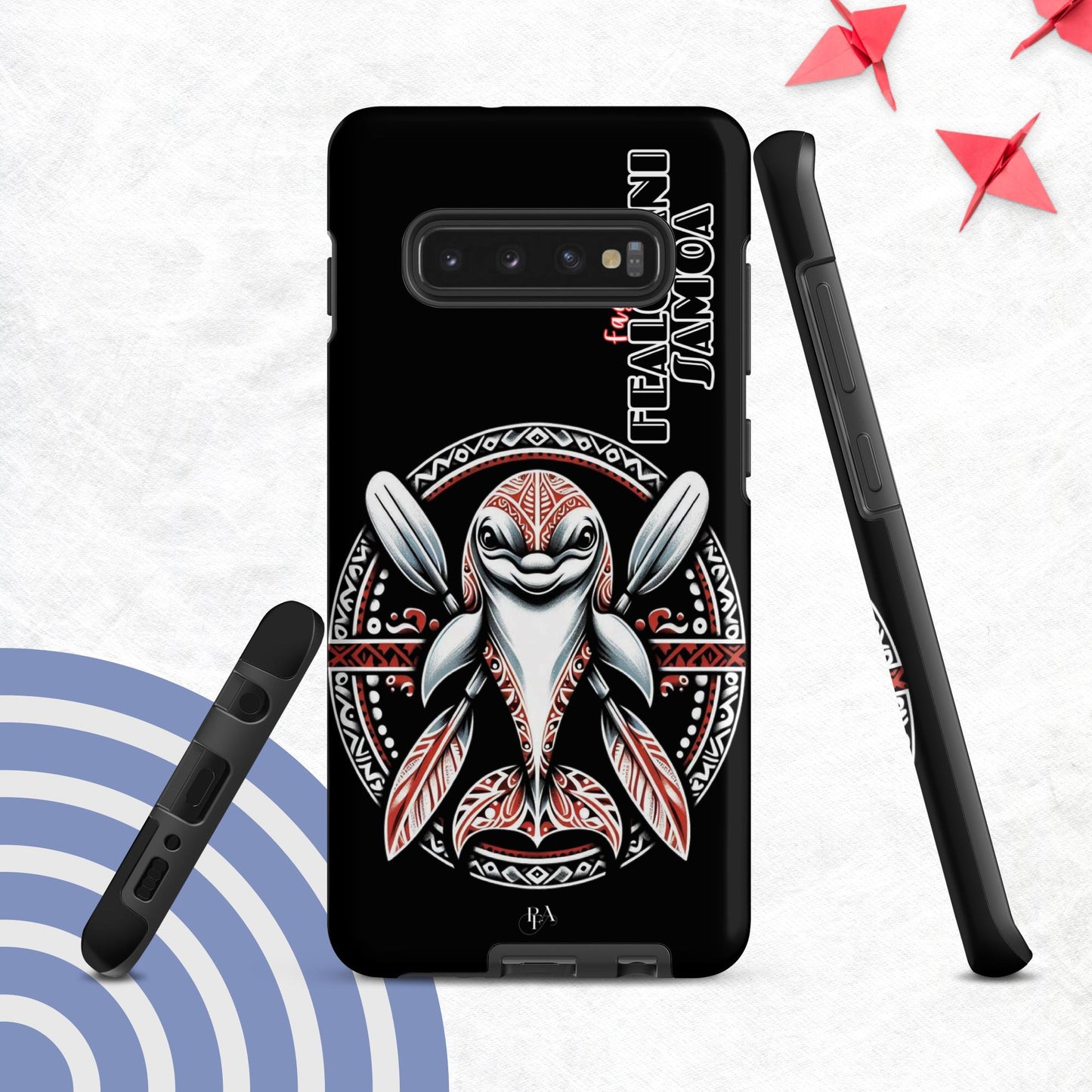 Fagasa "Fealofani Samoa" Black Tough case for Samsung®