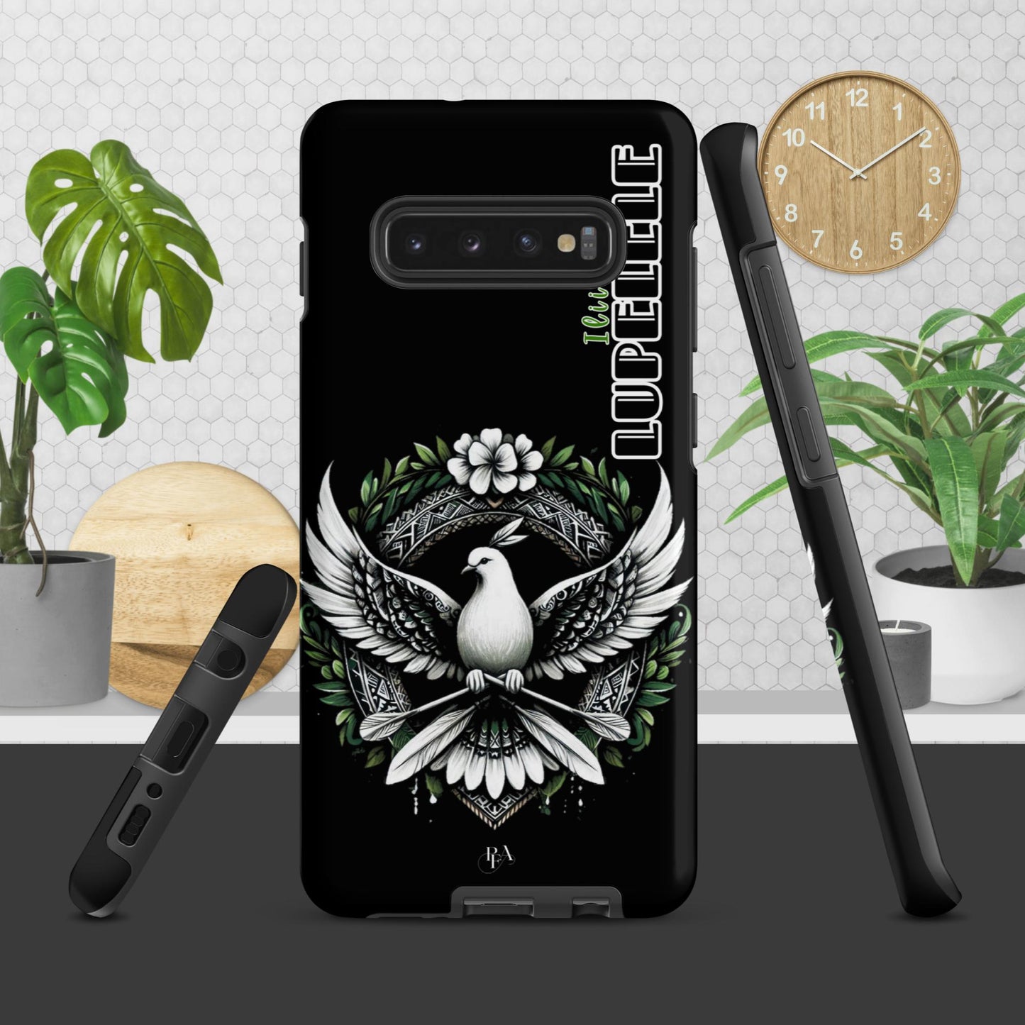 Iliili "LUPELELE" Black Tough case for Samsung®