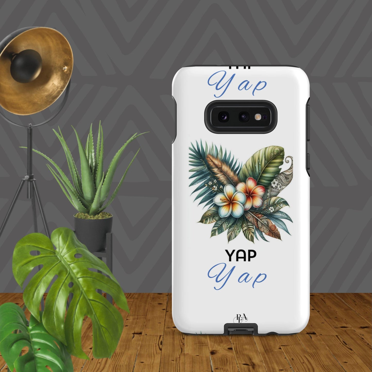 "Yap" Plumeria Bouquet Tough case for Samsung®