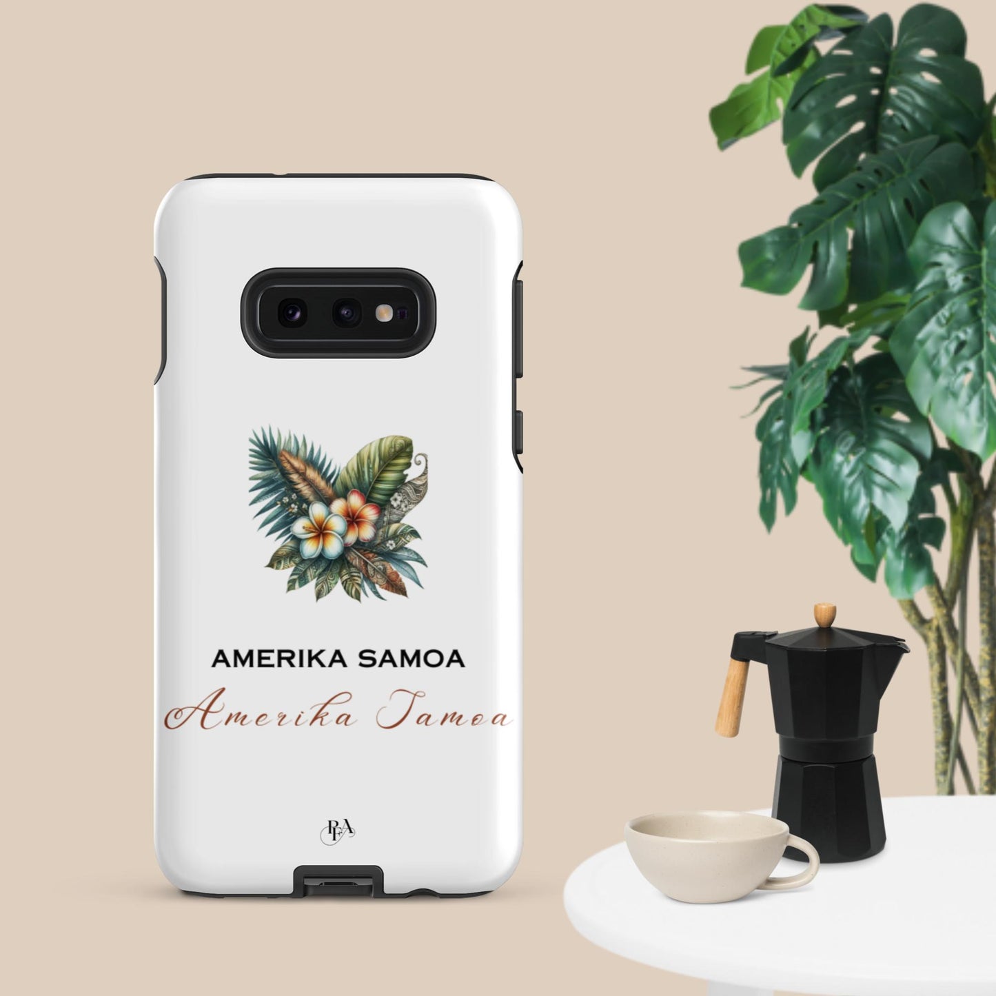 "Amerika Samoa" Plumeria Bouquet Tough case for Samsung®