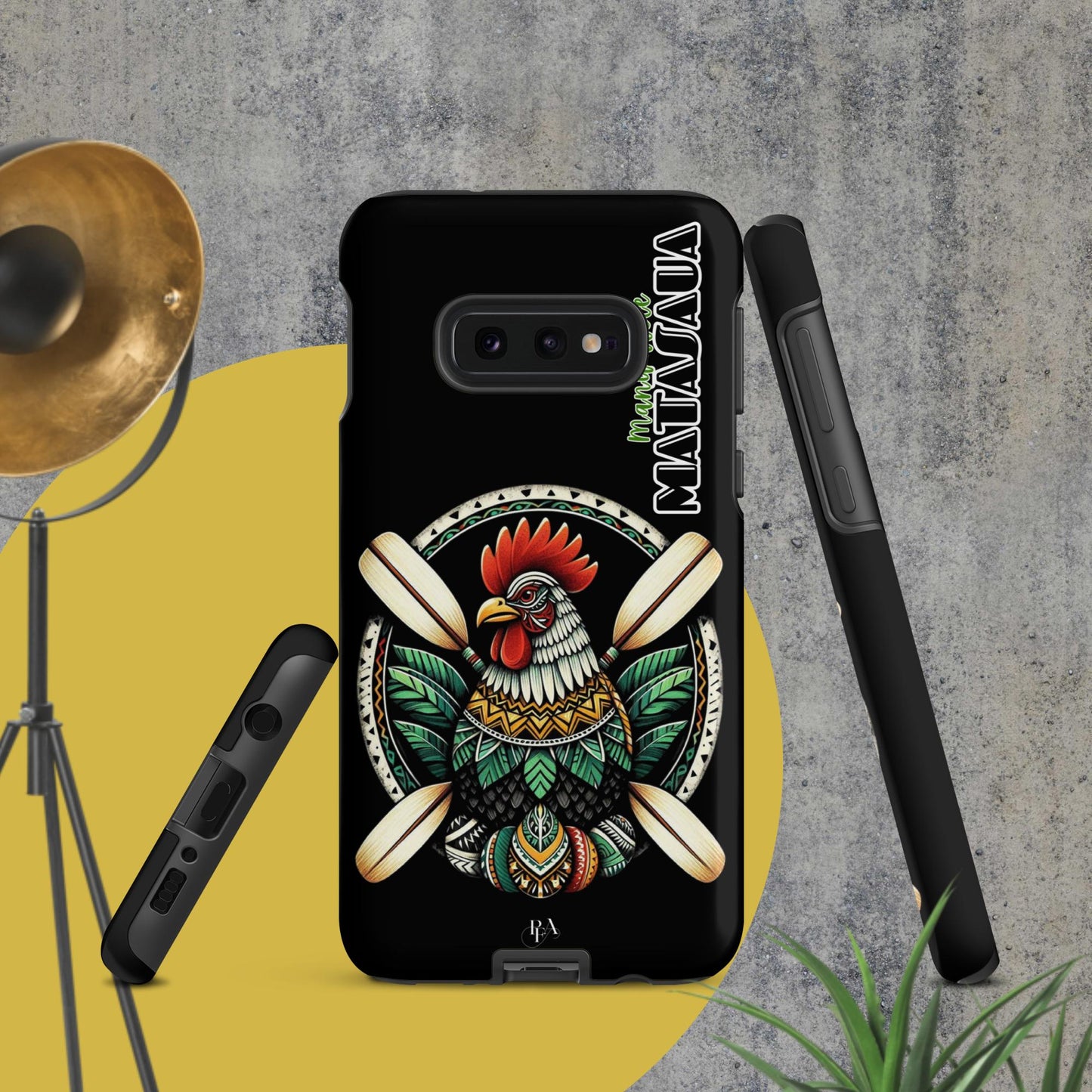 Manu'atele "Matasaua" Black Tough case for Samsung®