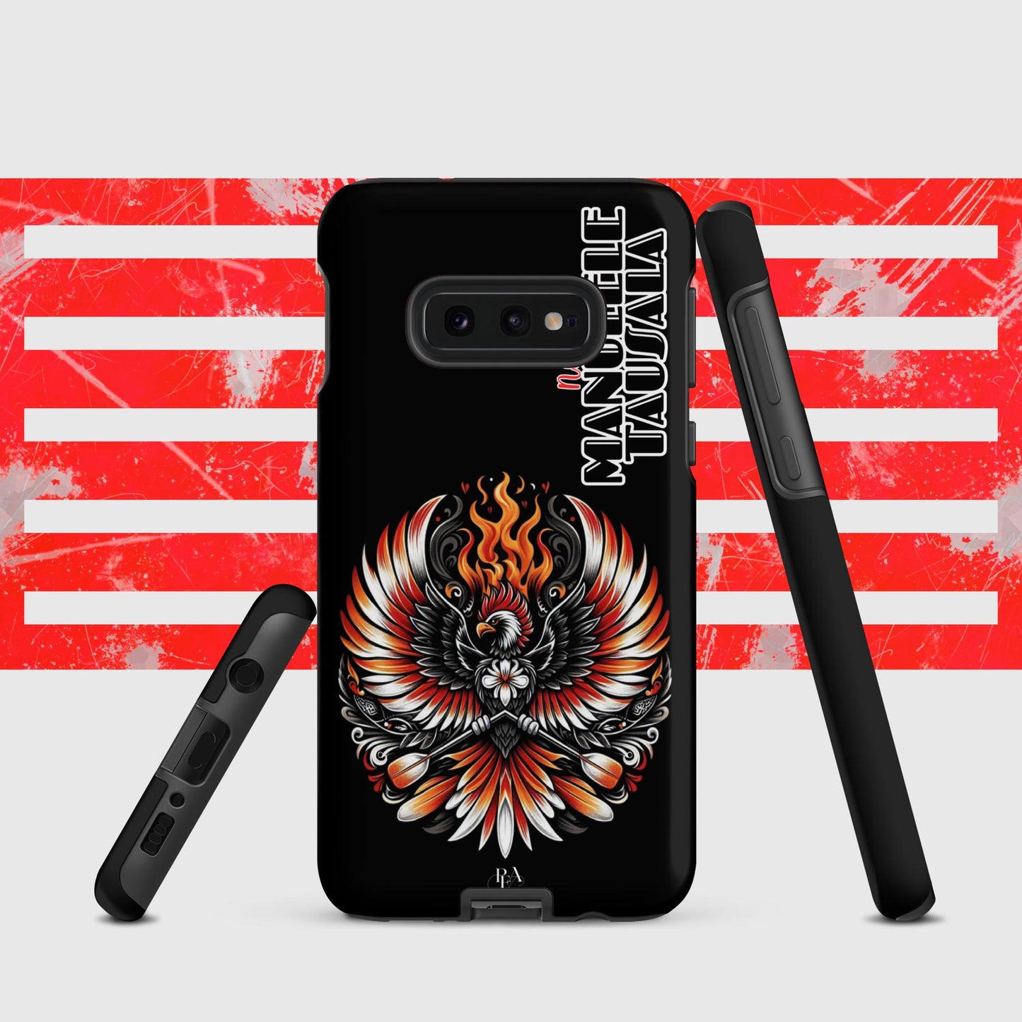 Nu'uuli "Manulele Tausala" Black Tough case for Samsung®