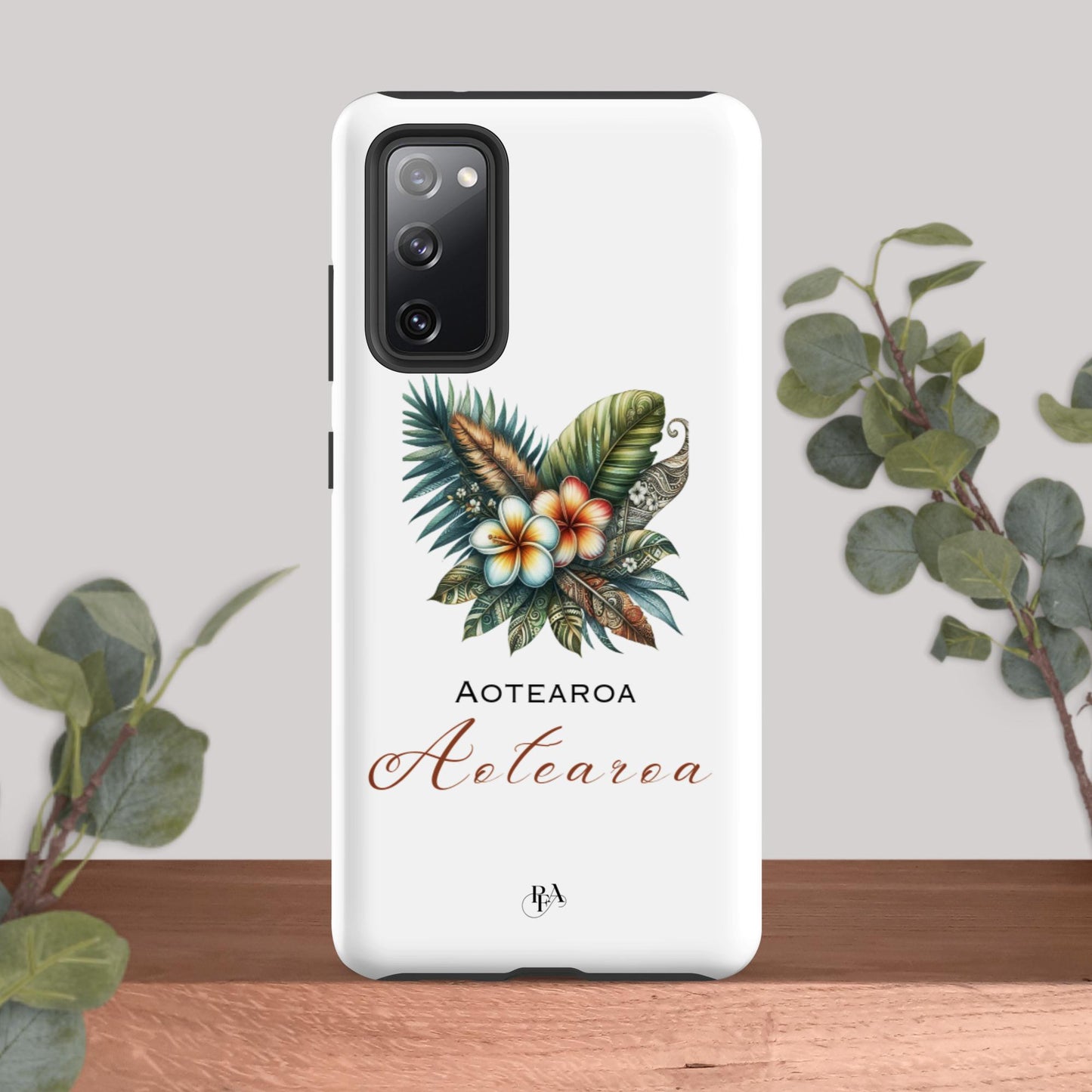 "Aotearoa" Plumeria Bouquet Tough case for Samsung®