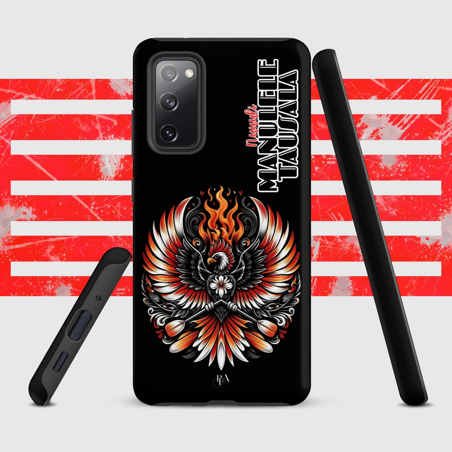 Nu'uuli "Manulele Tausala" Black Tough case for Samsung®