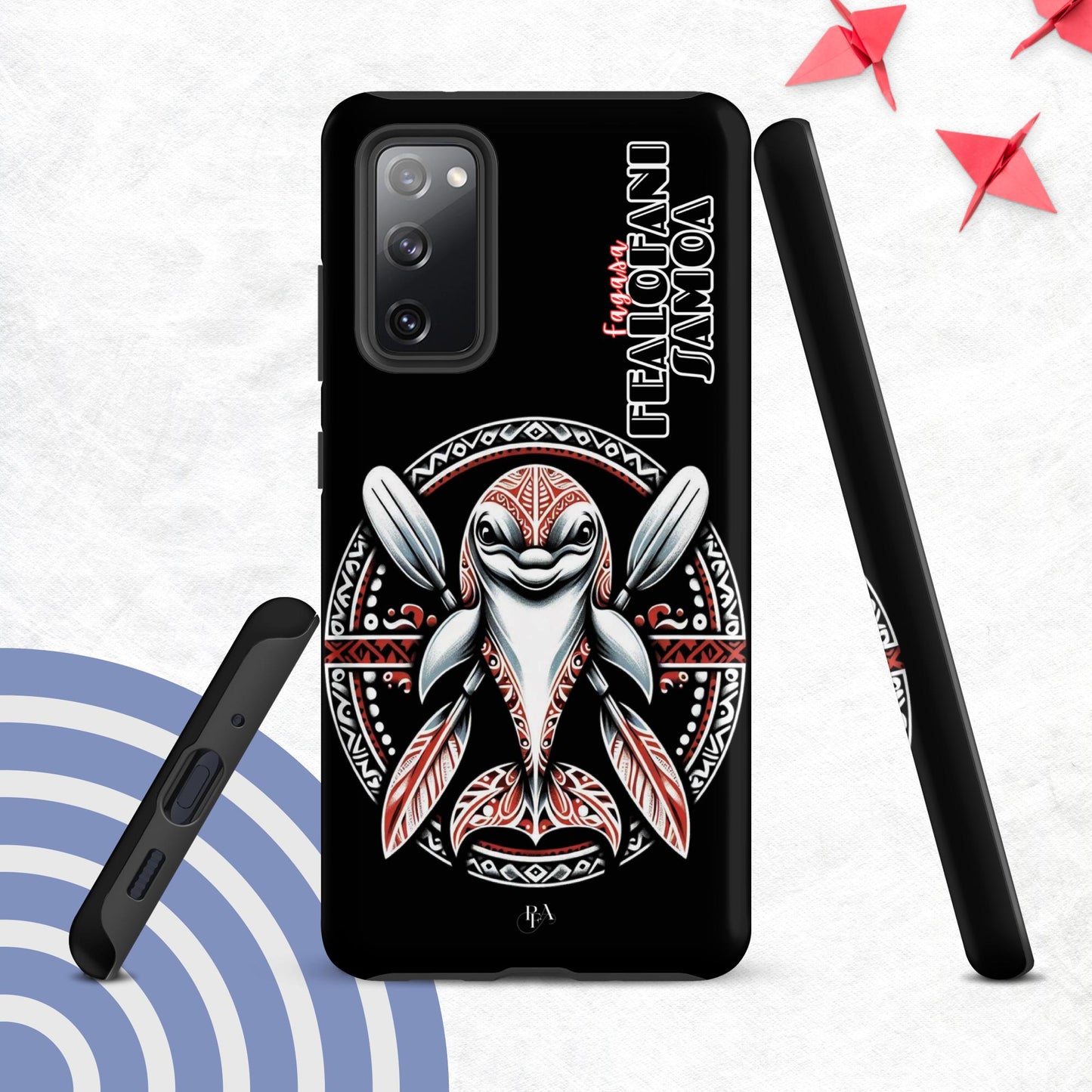 Fagasa "Fealofani Samoa" Black Tough case for Samsung®