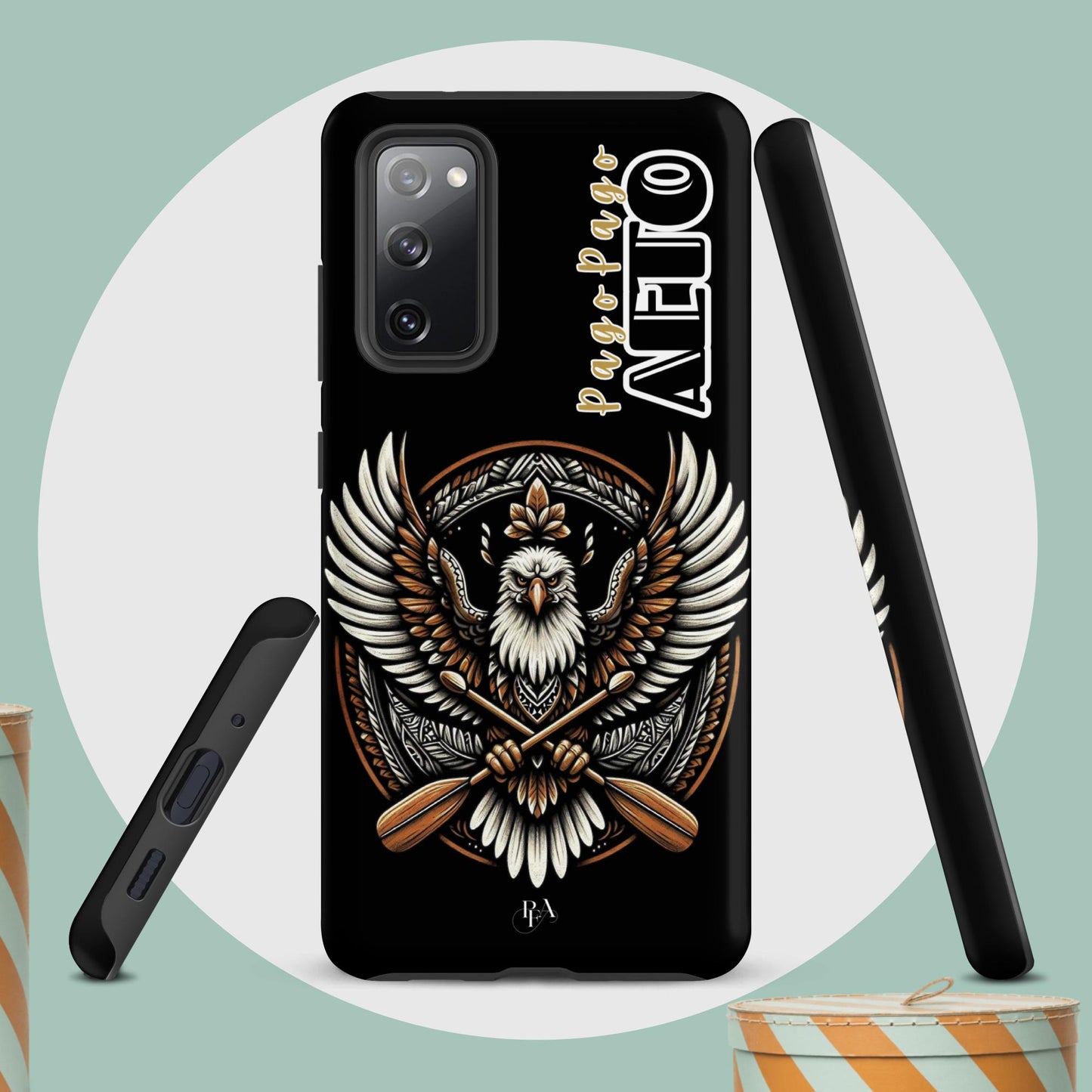 Pago Pago "AETO" Black Tough case for Samsung®