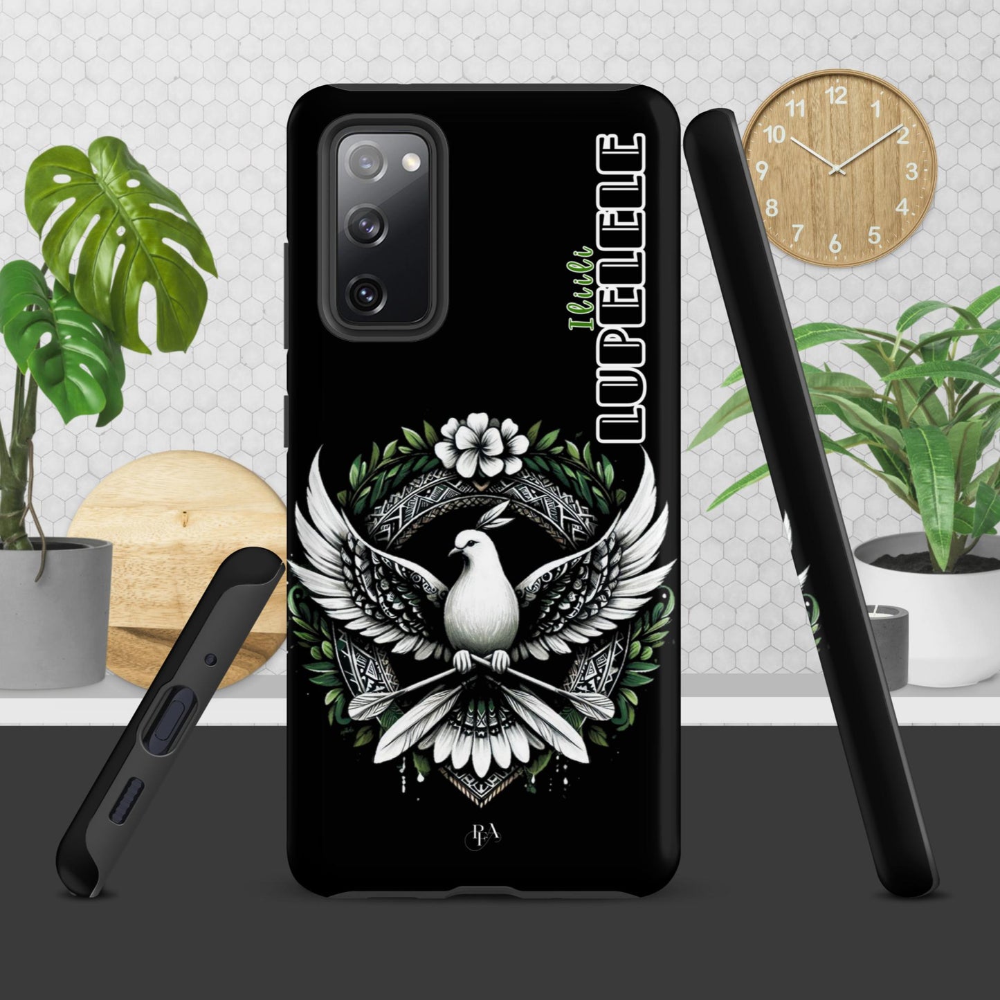 Iliili "LUPELELE" Black Tough case for Samsung®