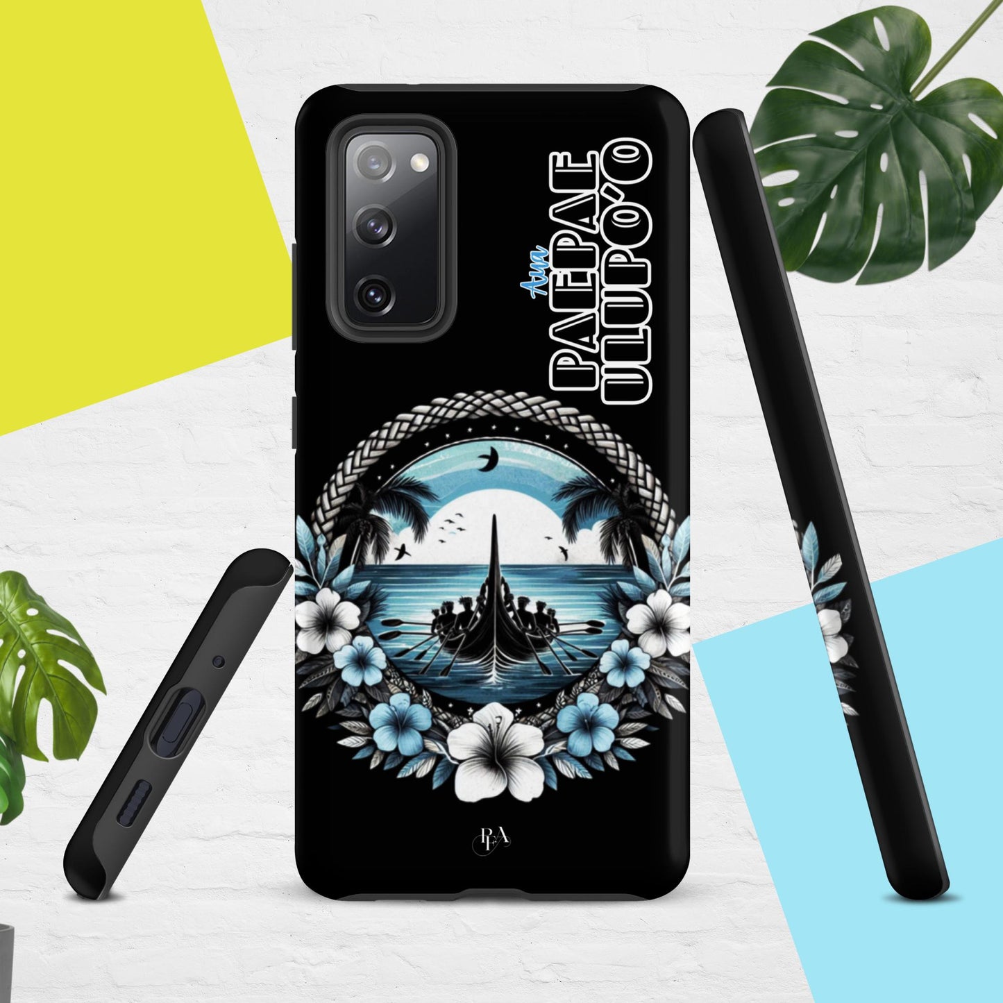 AUA "Paepae Ulupo'o" Black Tough case for Samsung®