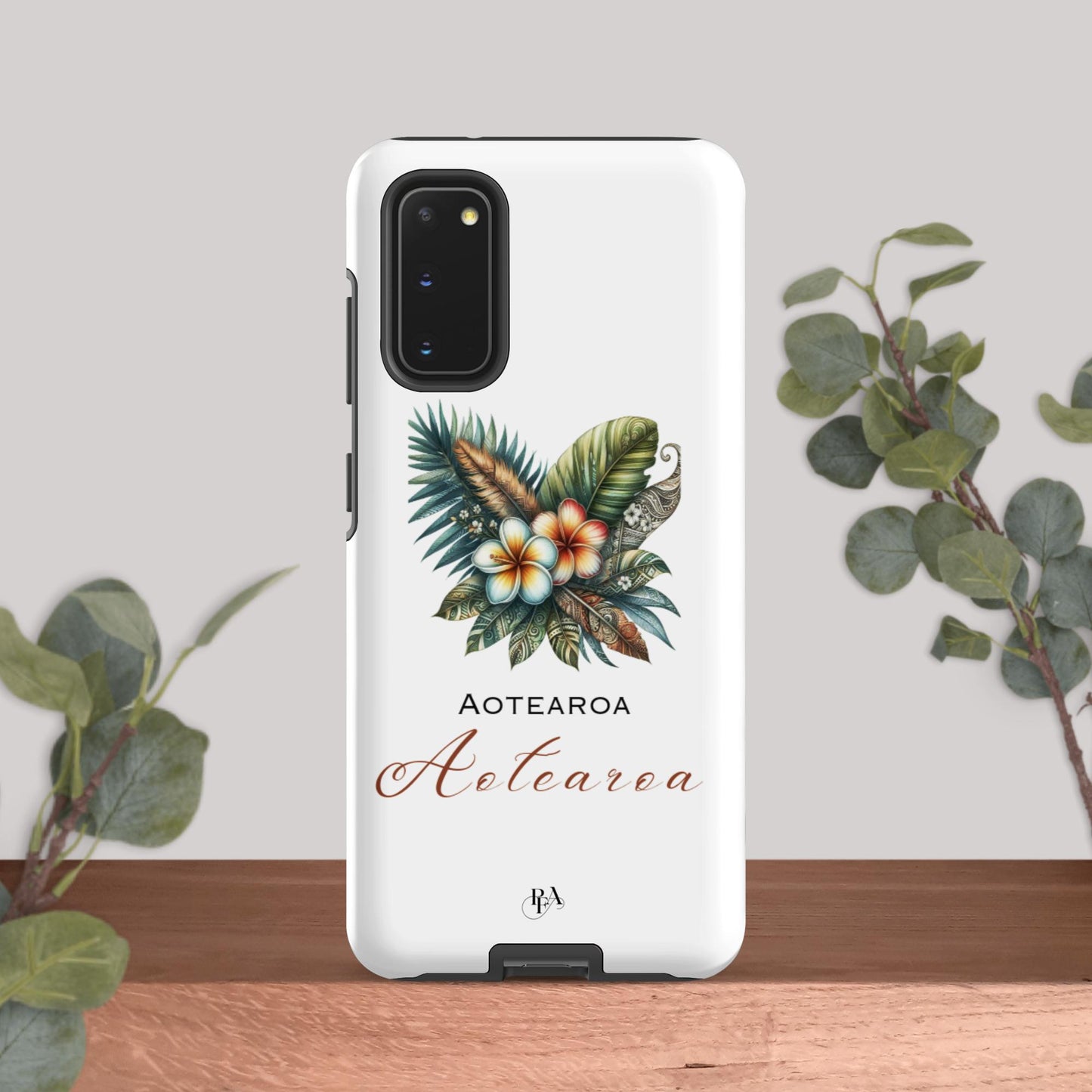 "Aotearoa" Plumeria Bouquet Tough case for Samsung®