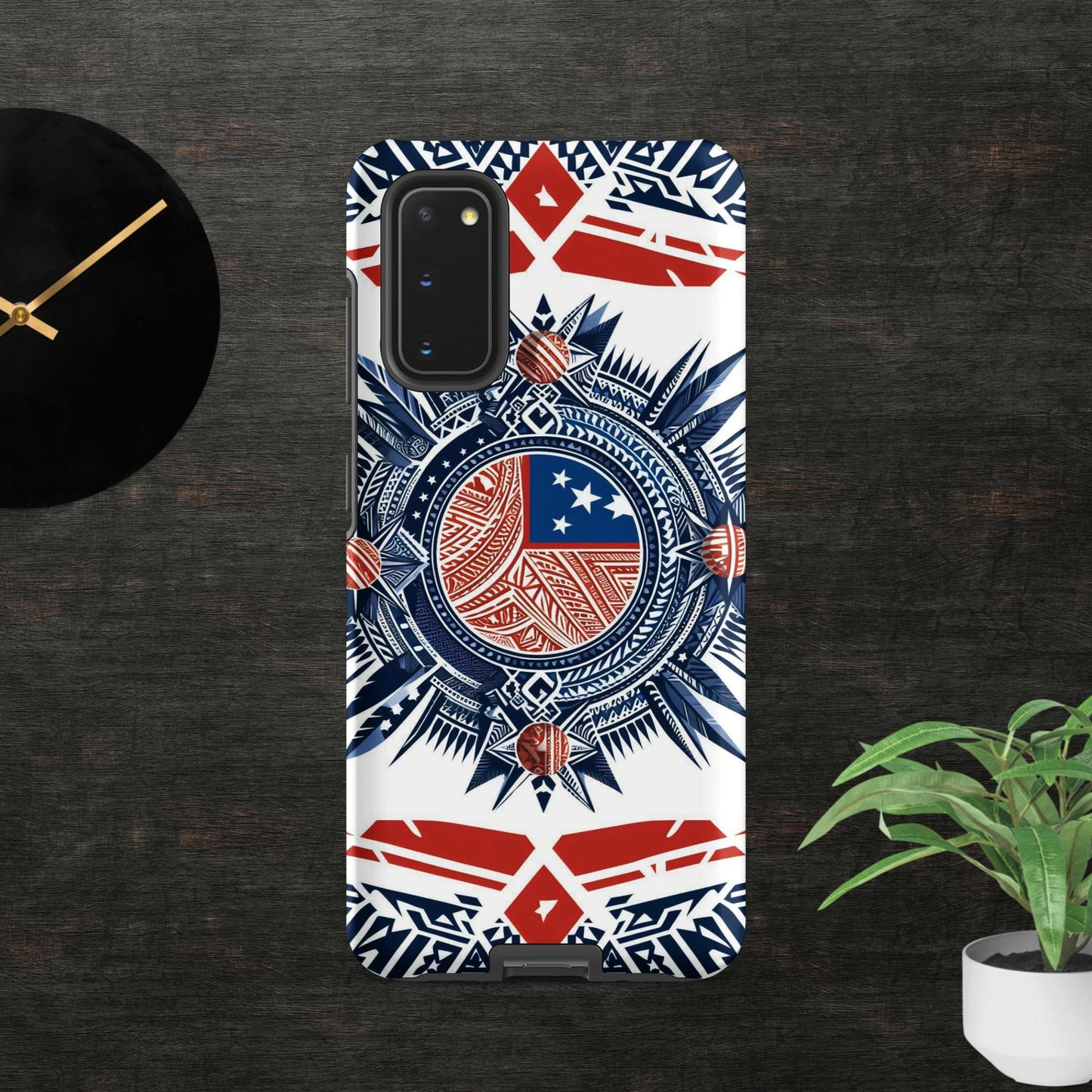 Tribal- designed Samoan Flag 2Tough case for Samsung®