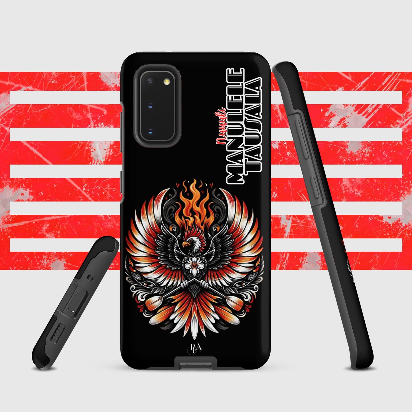 Nu'uuli "Manulele Tausala" Black Tough case for Samsung®