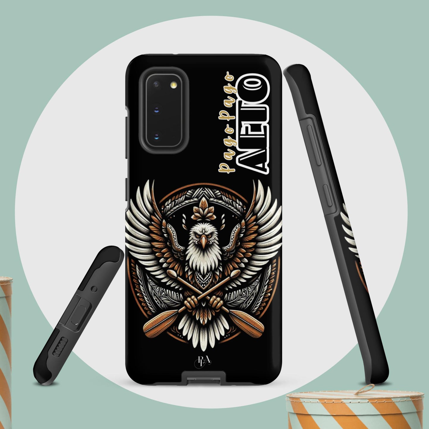 Pago Pago "AETO" Black Tough case for Samsung®