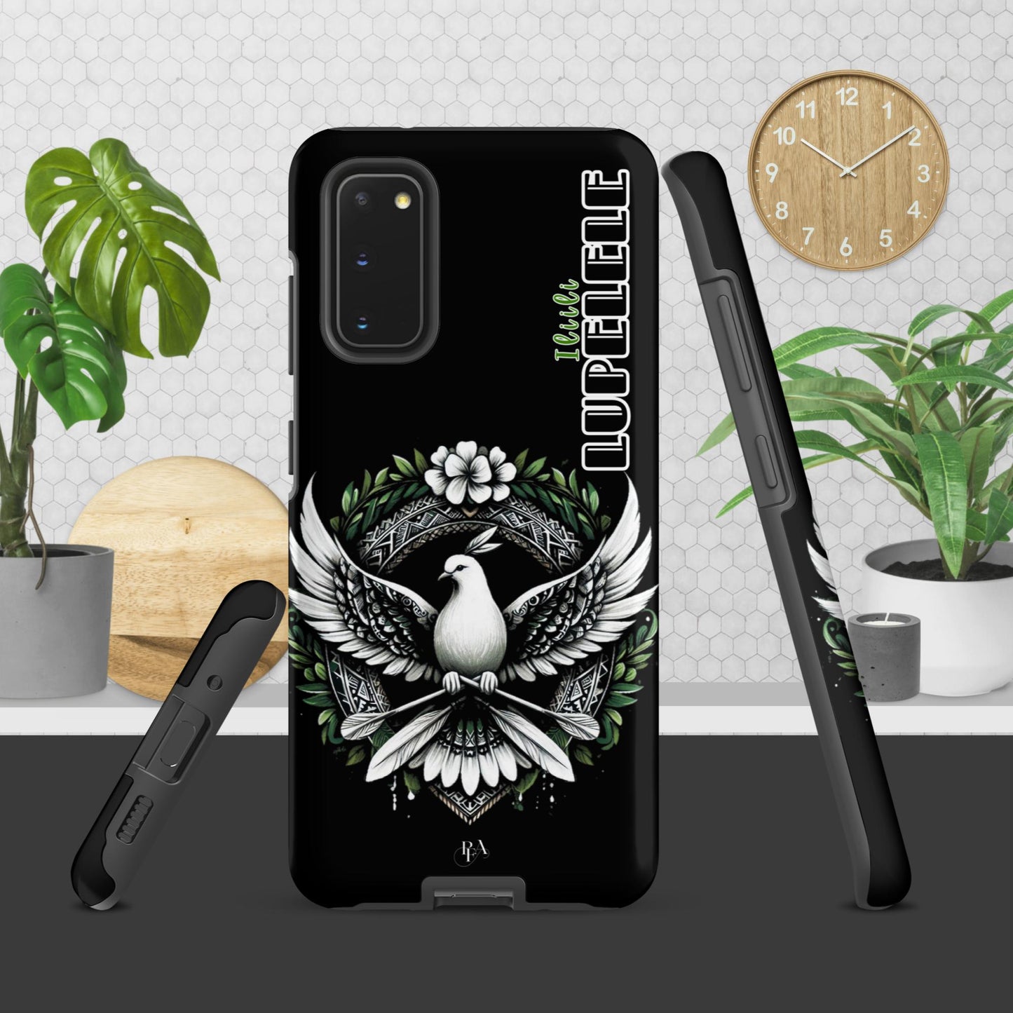 Iliili "LUPELELE" Black Tough case for Samsung®