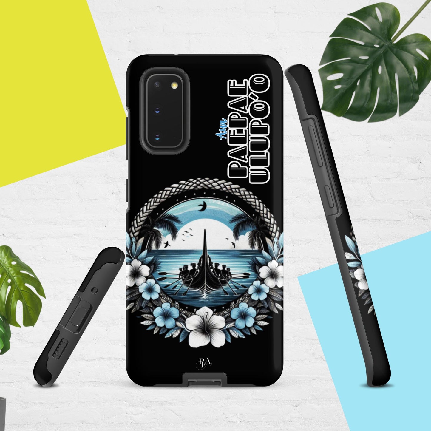 AUA "Paepae Ulupo'o" Black Tough case for Samsung®