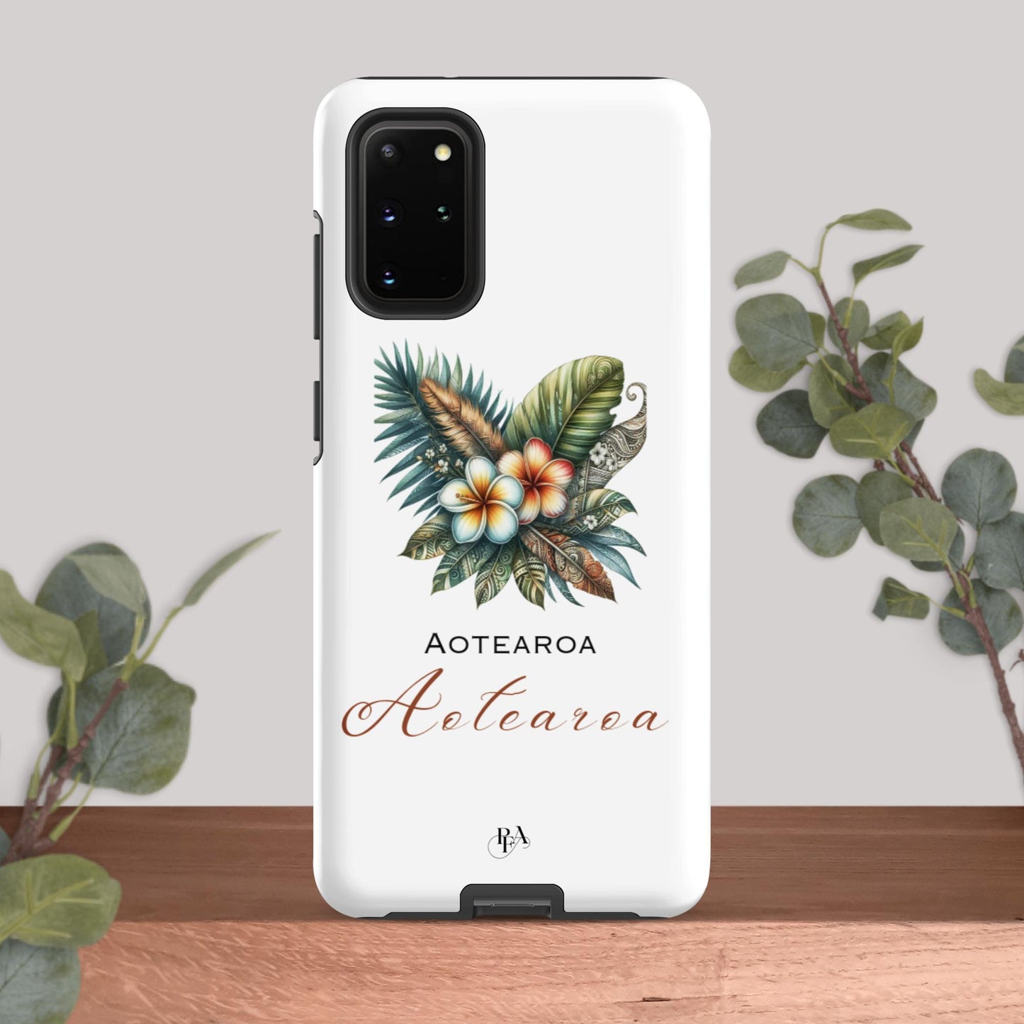 "Aotearoa" Plumeria Bouquet Tough case for Samsung®